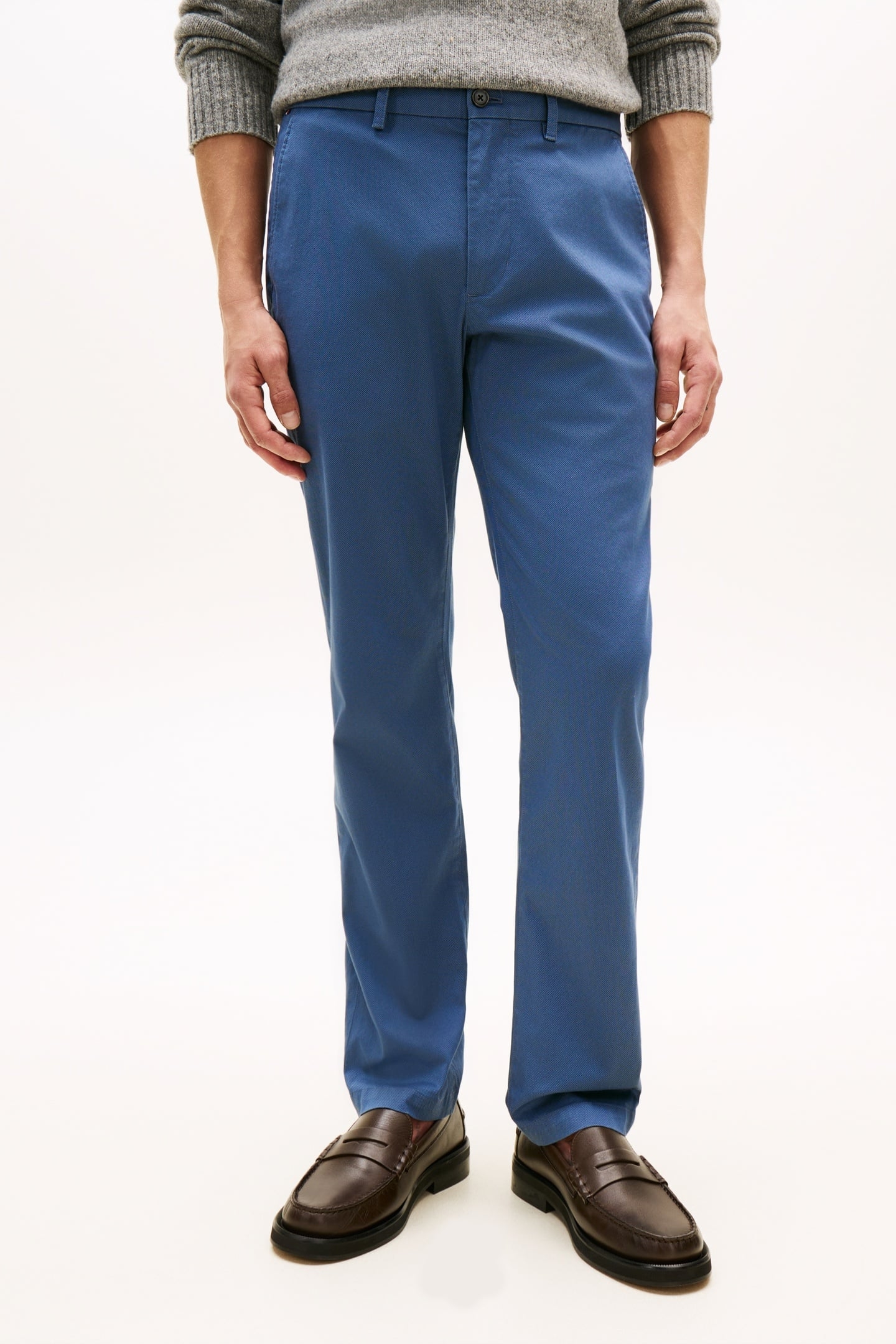 DENTON PRINTED CHINO AEGEAN SEA 1