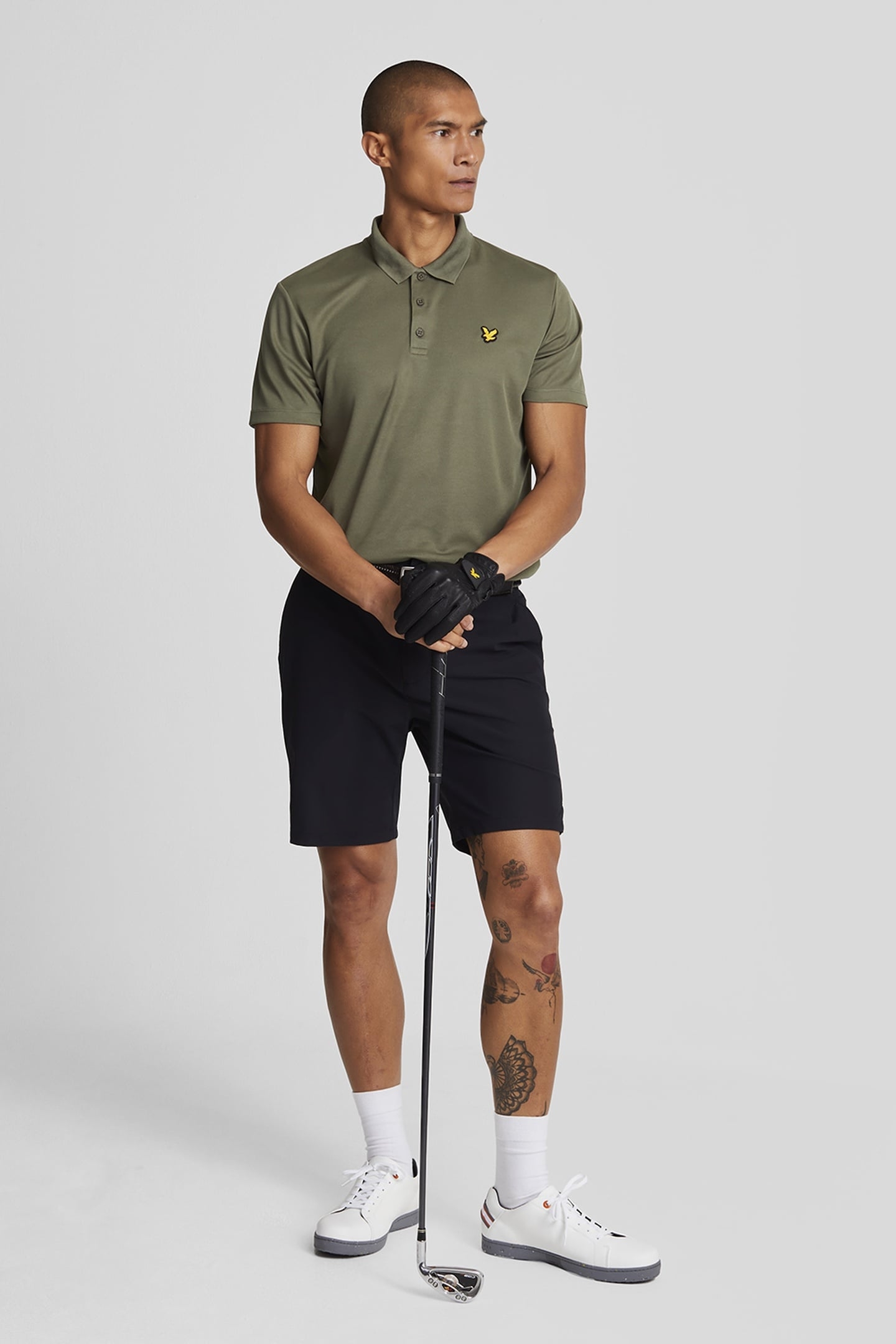 LIGHTWEIGHT GOLF TECH SHORTS JET BLACK 1