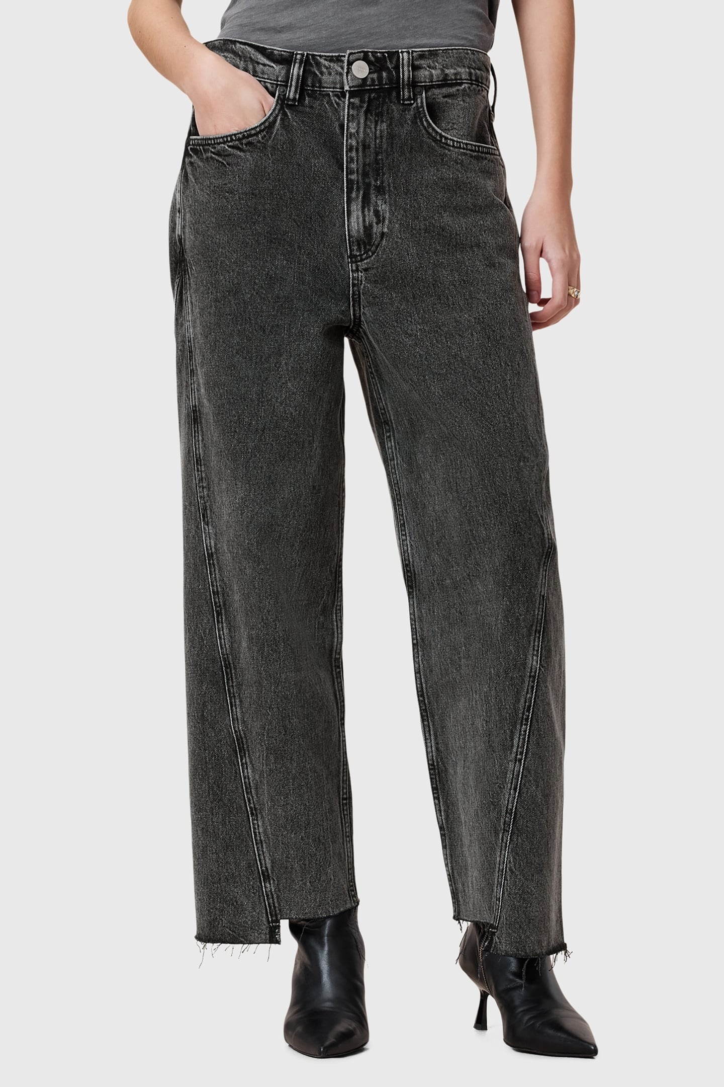 FOX JEAN WASHED BLACK 1