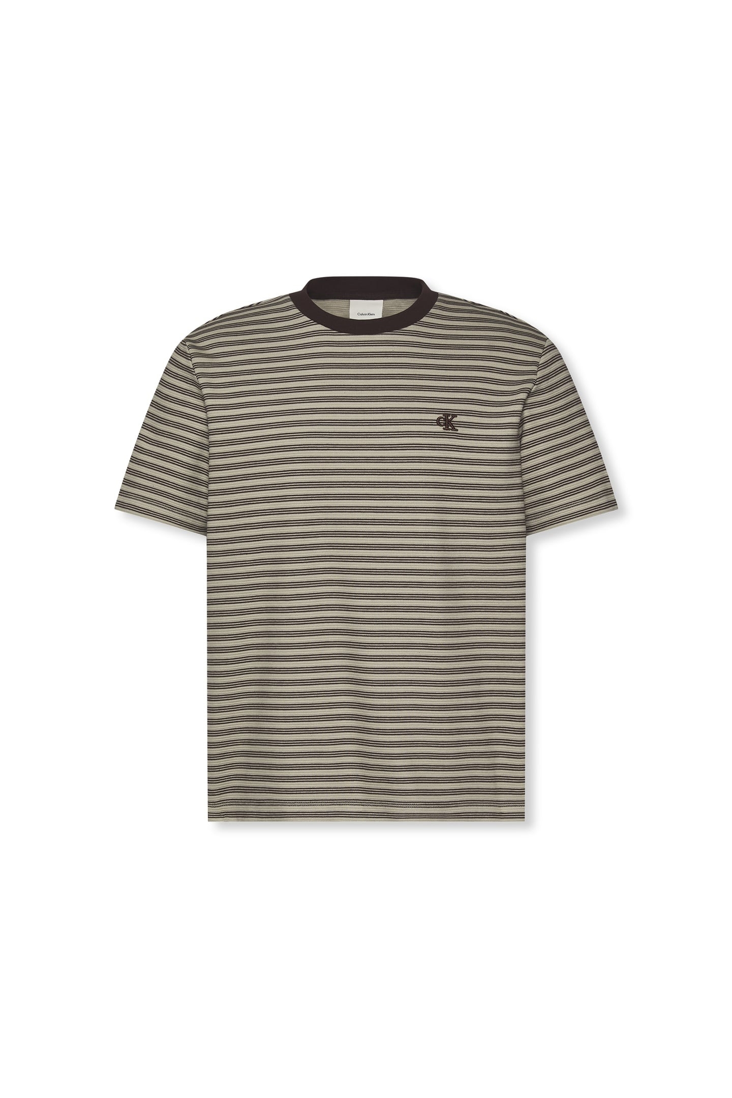 SS STRIPED OTTOMAN TEE CHALK 5