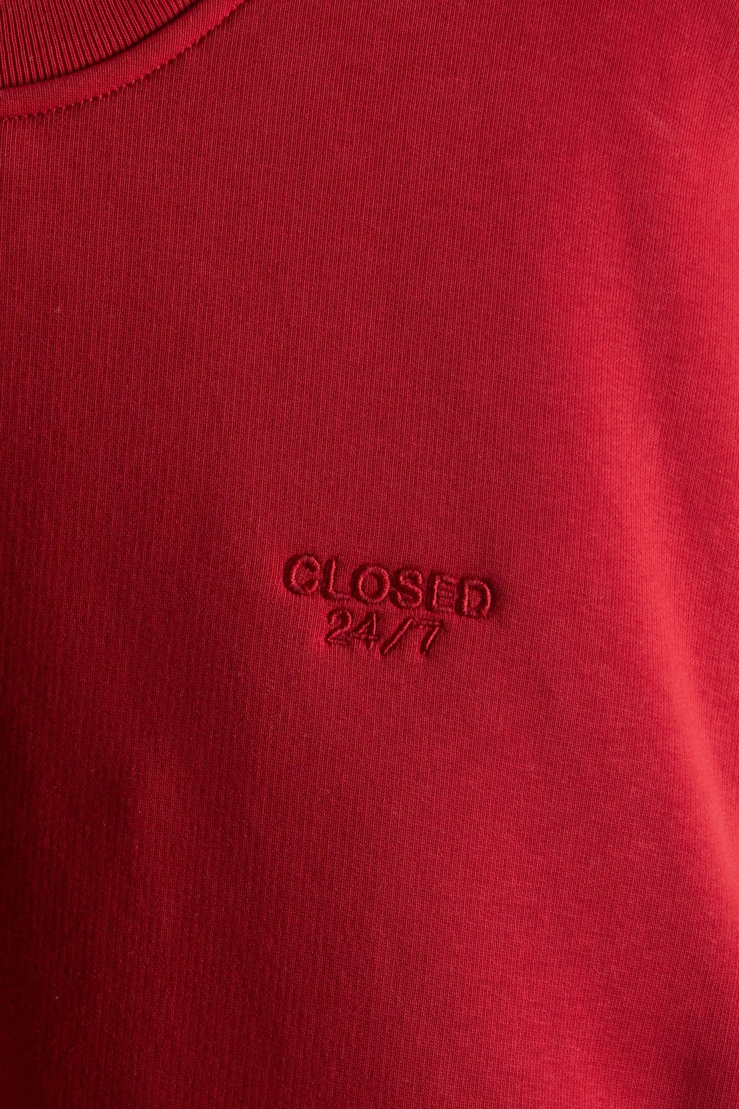 CREW SWEATSHIRT SWEATSHIRTS CHILI PEPPER RED 4