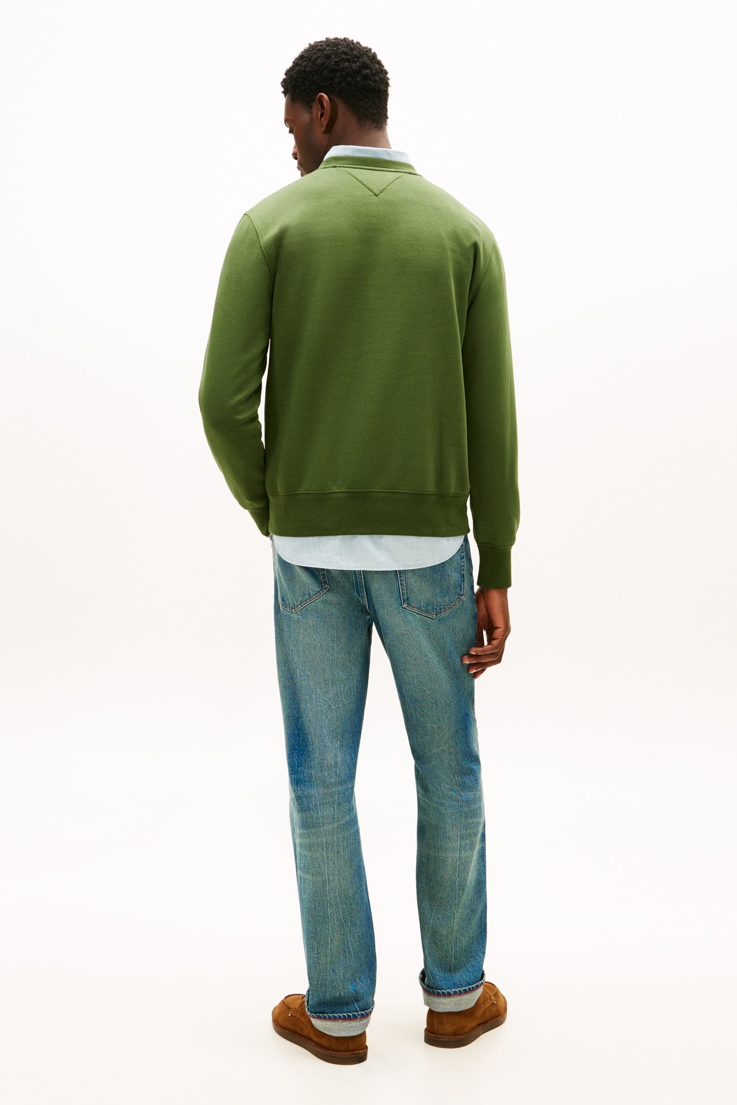 TOMMY LOGO SWEATSHIRT MOUNTAIN PINE 3