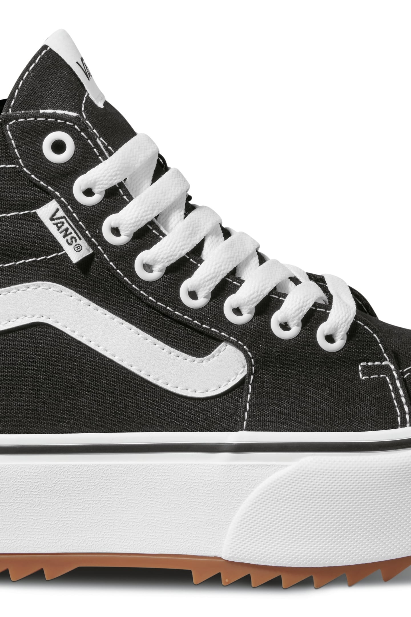 FILMORE HI TAPERED PLATFORM CANVAS BLACK 4