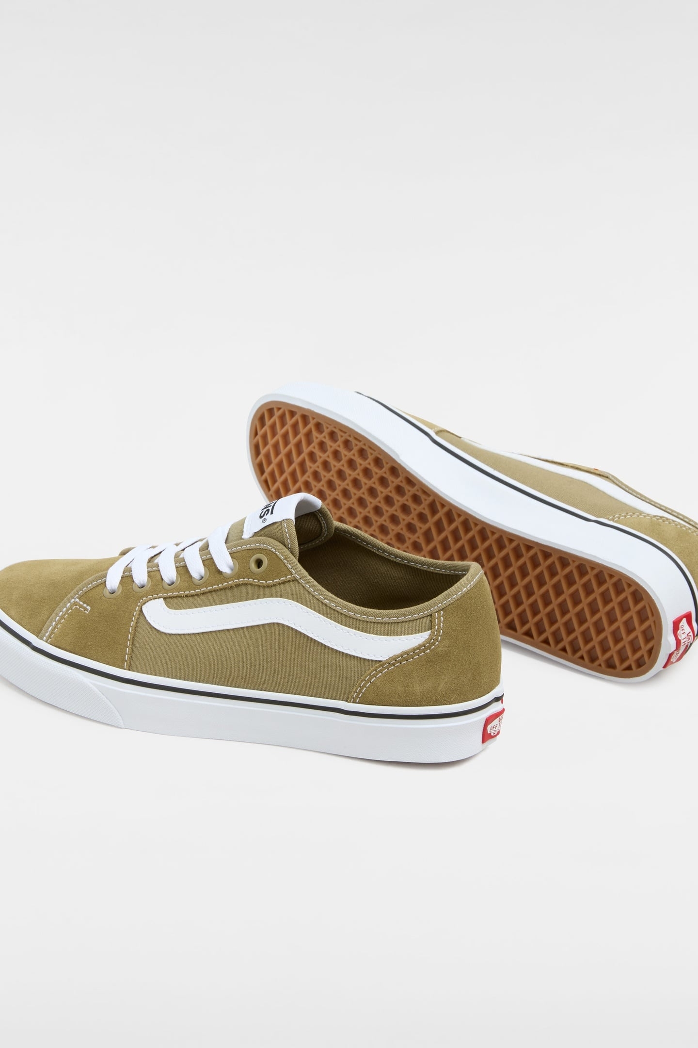 FILMORE DECON SUEDE/CANVAS OLIVE/WHITE 3