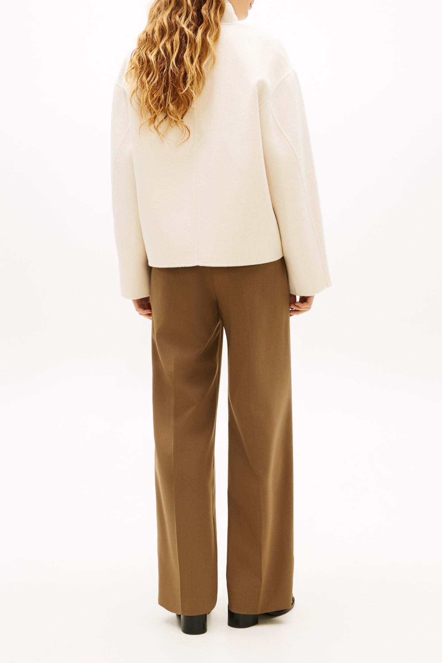 WOOL SHORT BOMBER JACKET CALICO 2