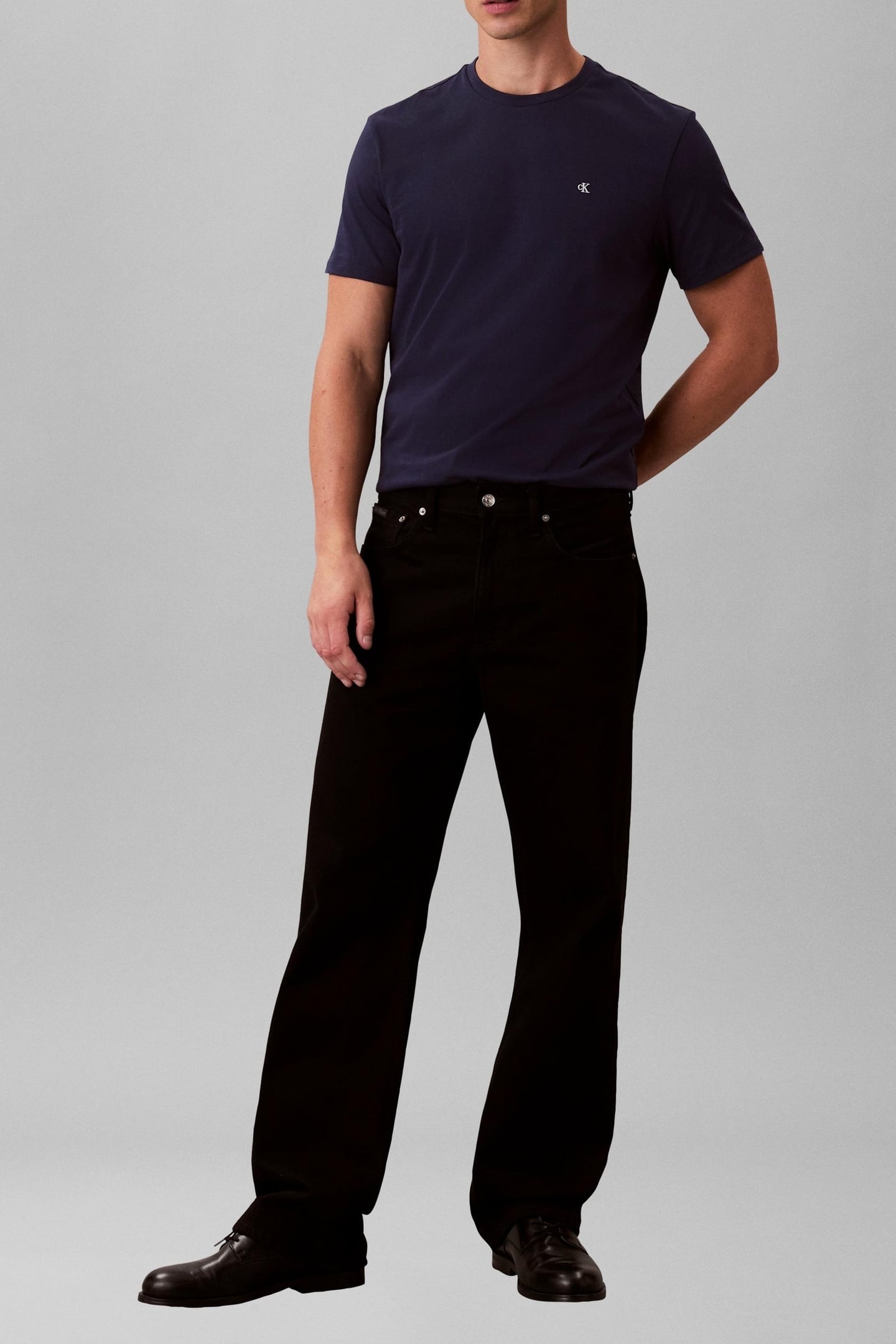 SS CLASSIC MONOGRAM TEE MARITIME BLUE 2