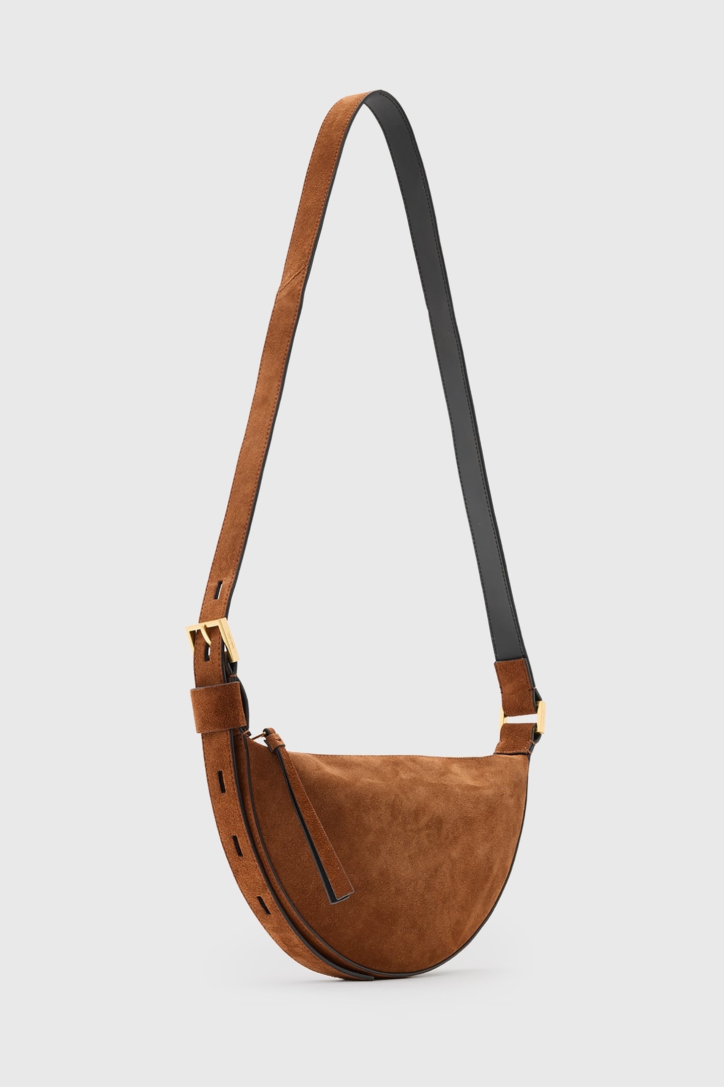 HALFMOON SUEDE XBODY COGNAC BROWN 3