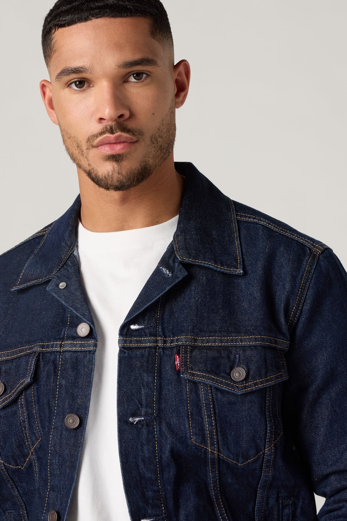 TRUCKER JACKET BLUE 7