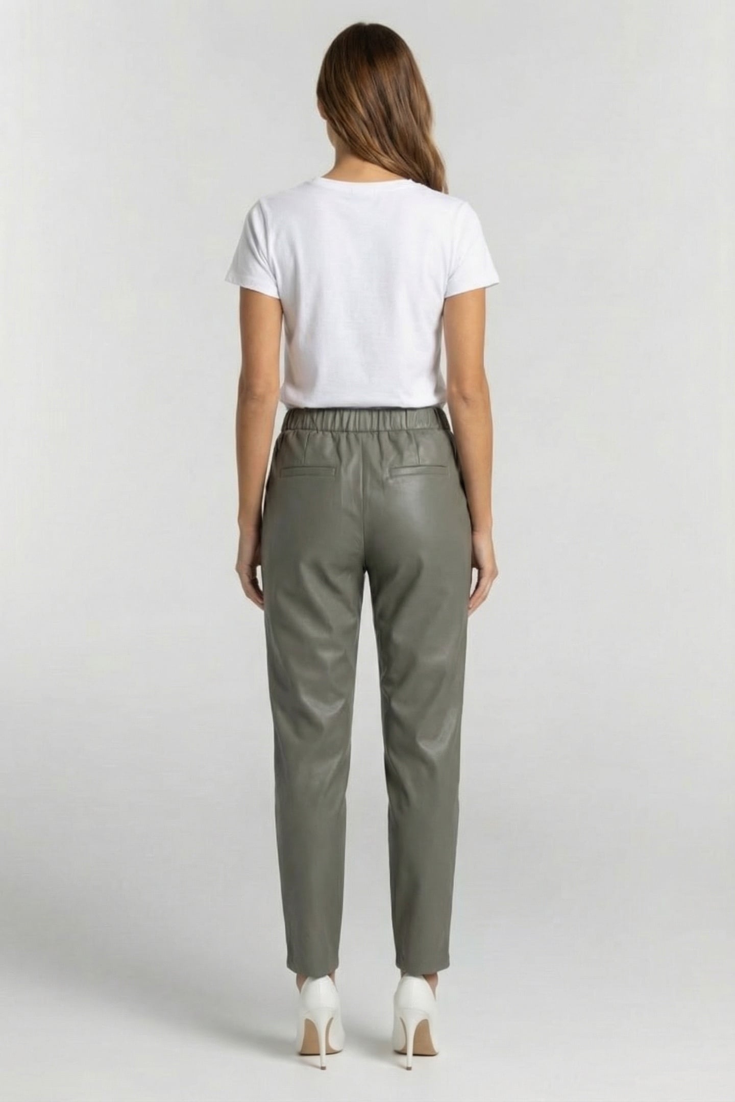 SALLY PANTS MUD GREEN 2