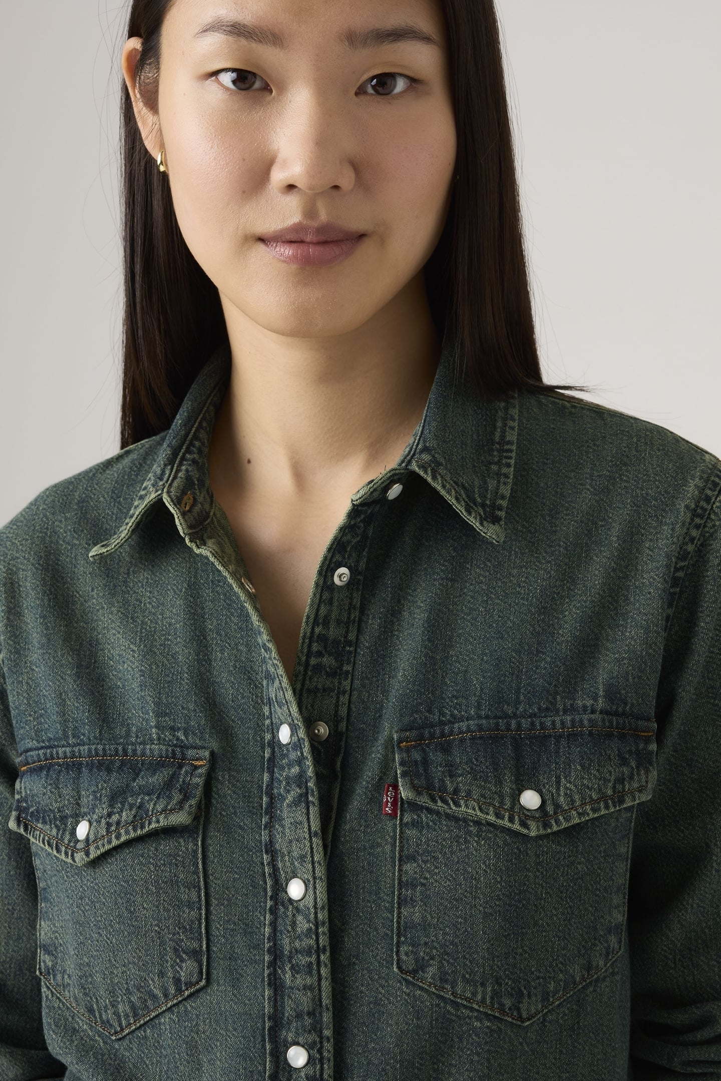 ESSENTIAL WESTERN SHIRT BLUE 4