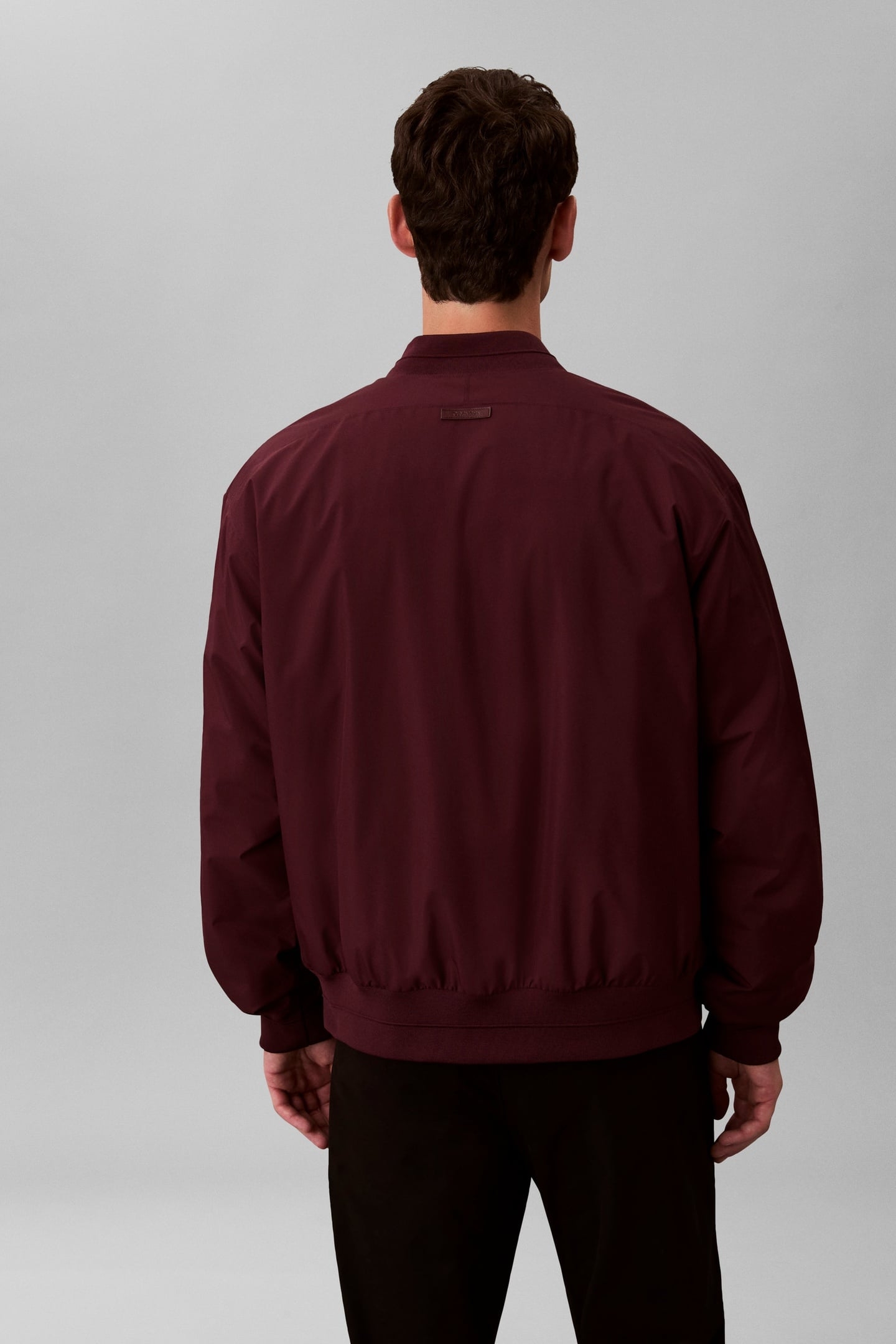 LS SPORTSWEAR TECH FABRIC BOMBER JACKET WINETASTING 3