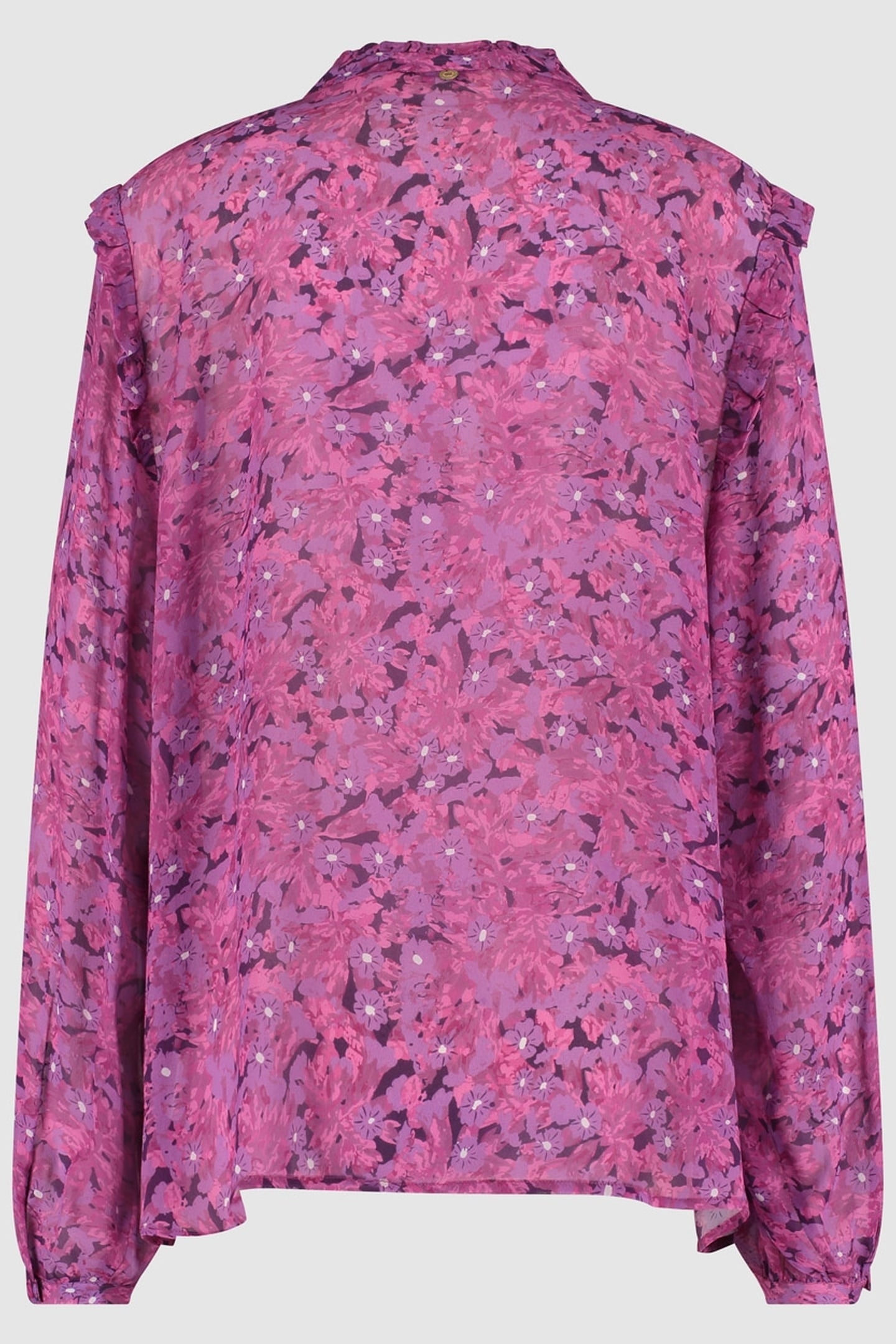 GIRLS MALLORY BLOUSE SECRET GARDEN 2