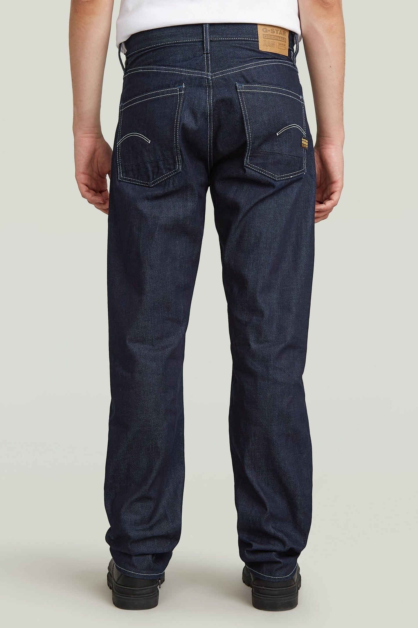 DAKOTA REGULAR STRAIGHT JEANS RAW DENIM 3