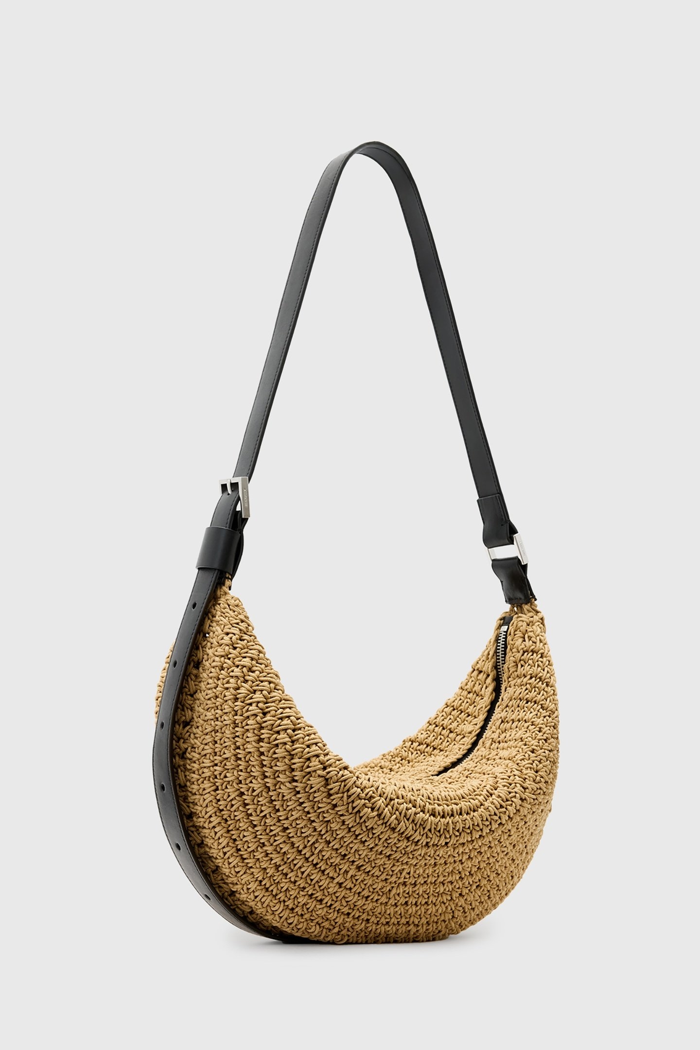 HALF MOON KNOT SHLDR NATURAL BROWN 3