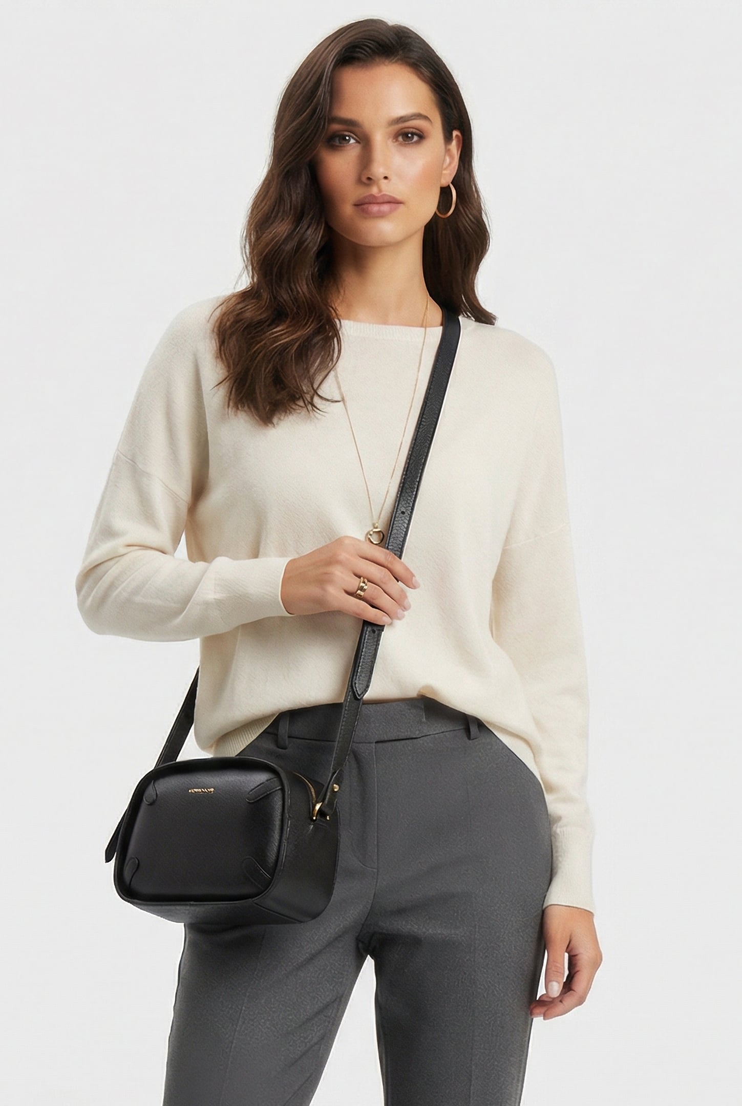 COCCINELLEMALETA CALF COC NOIR 1