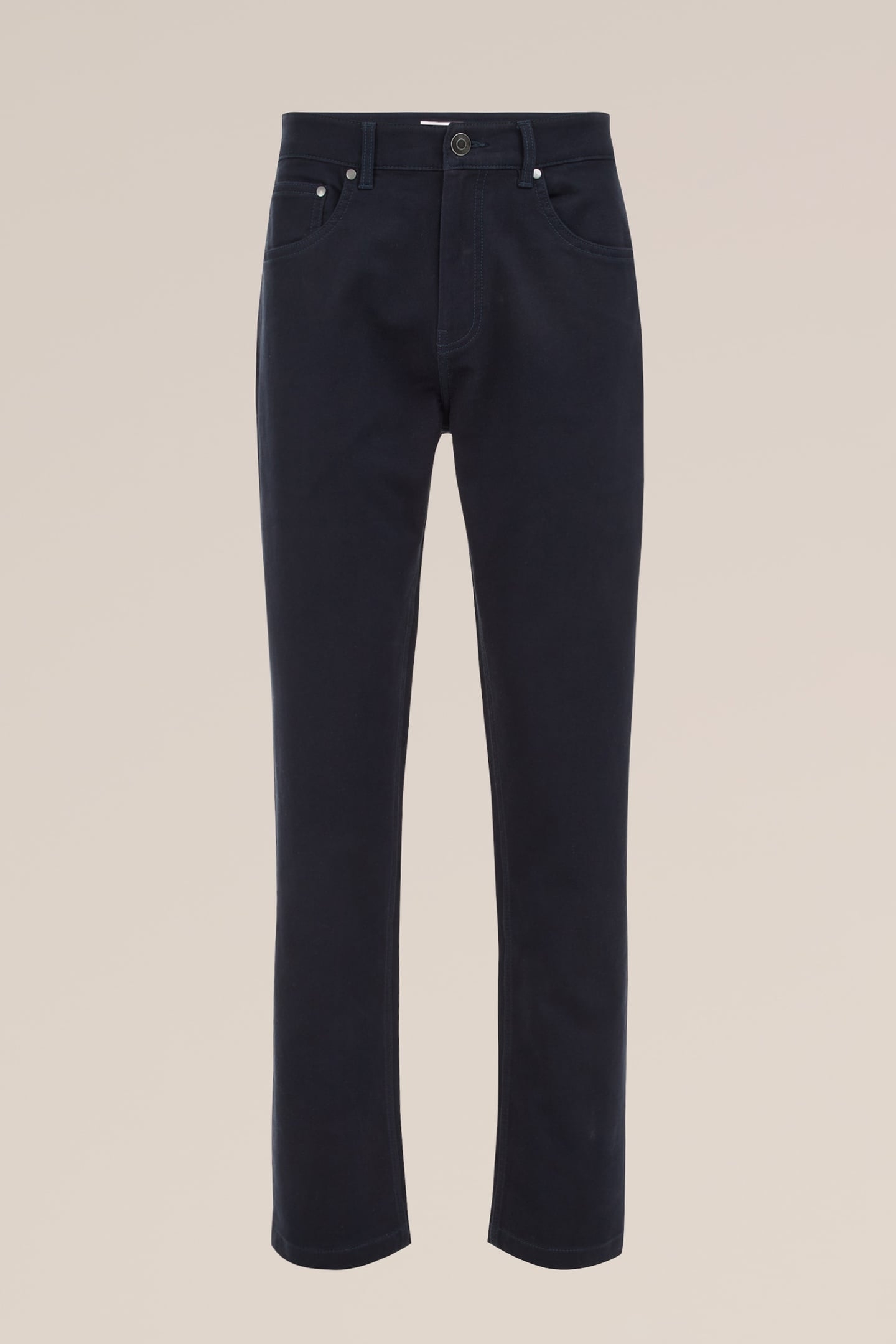 5-POCKET MID WAIST NAVY BLUE 4