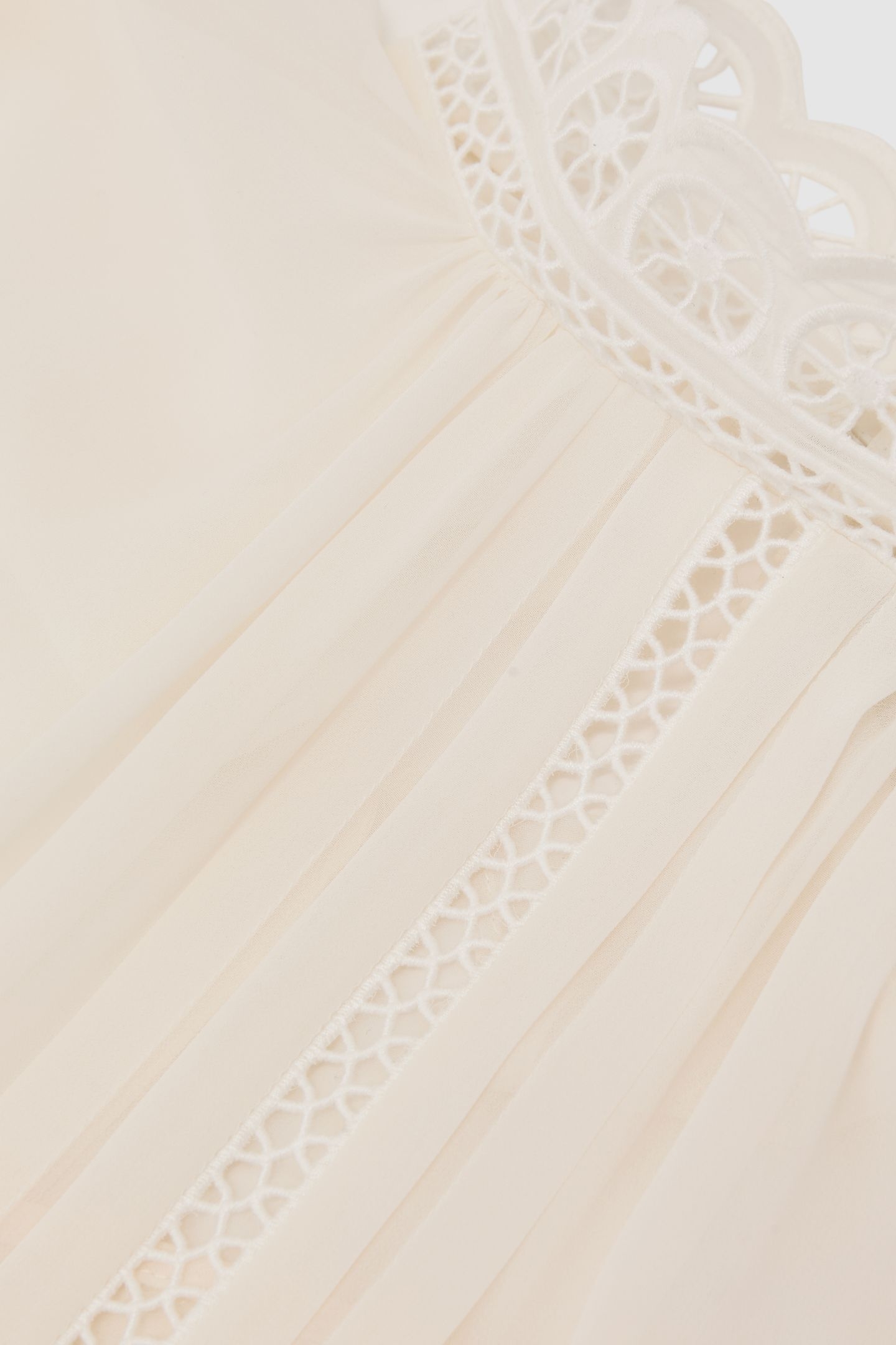 LACE COLLAR BLOUSE CREAM 5