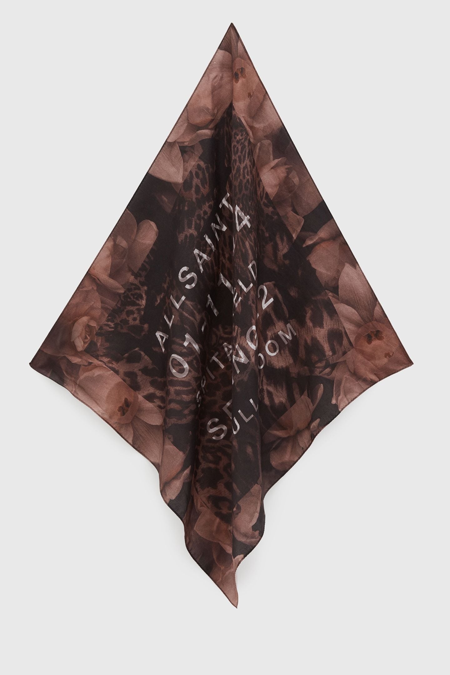 SUISEN BANDANA DARK PINK 1