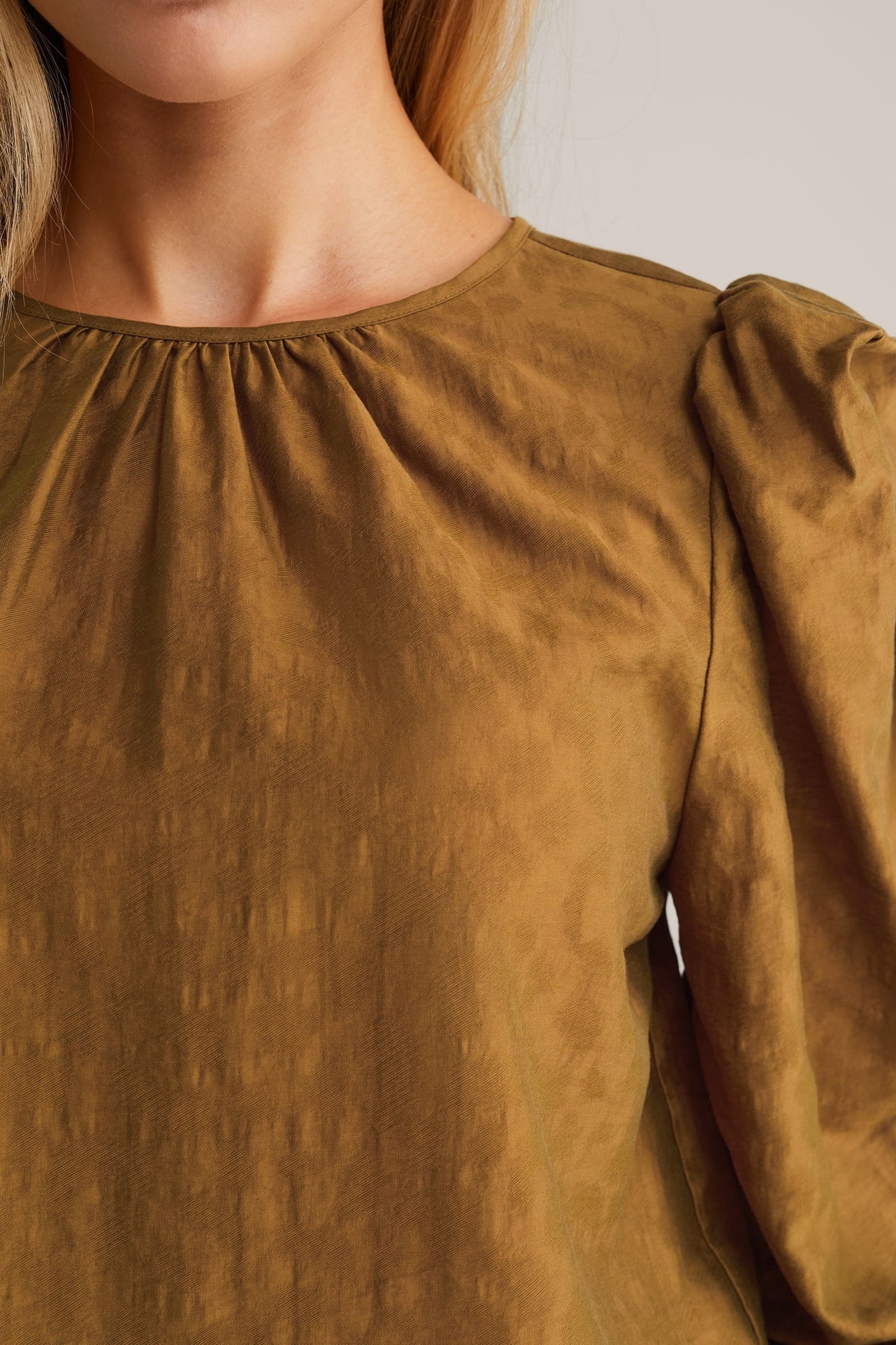 BLOUSE MUSTARD YELLOW 5