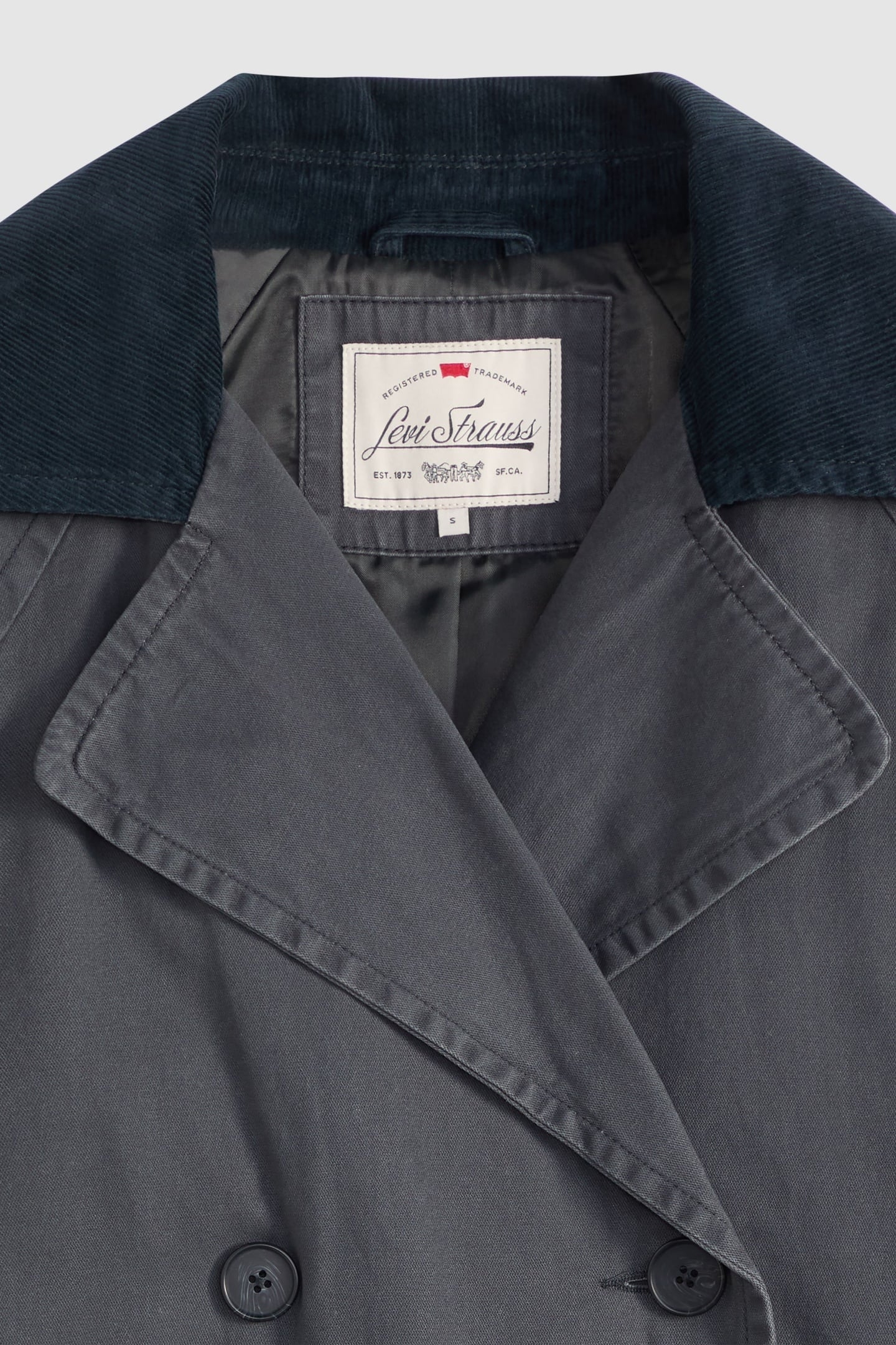 BREE BARN TRENCH COAT GREY 6