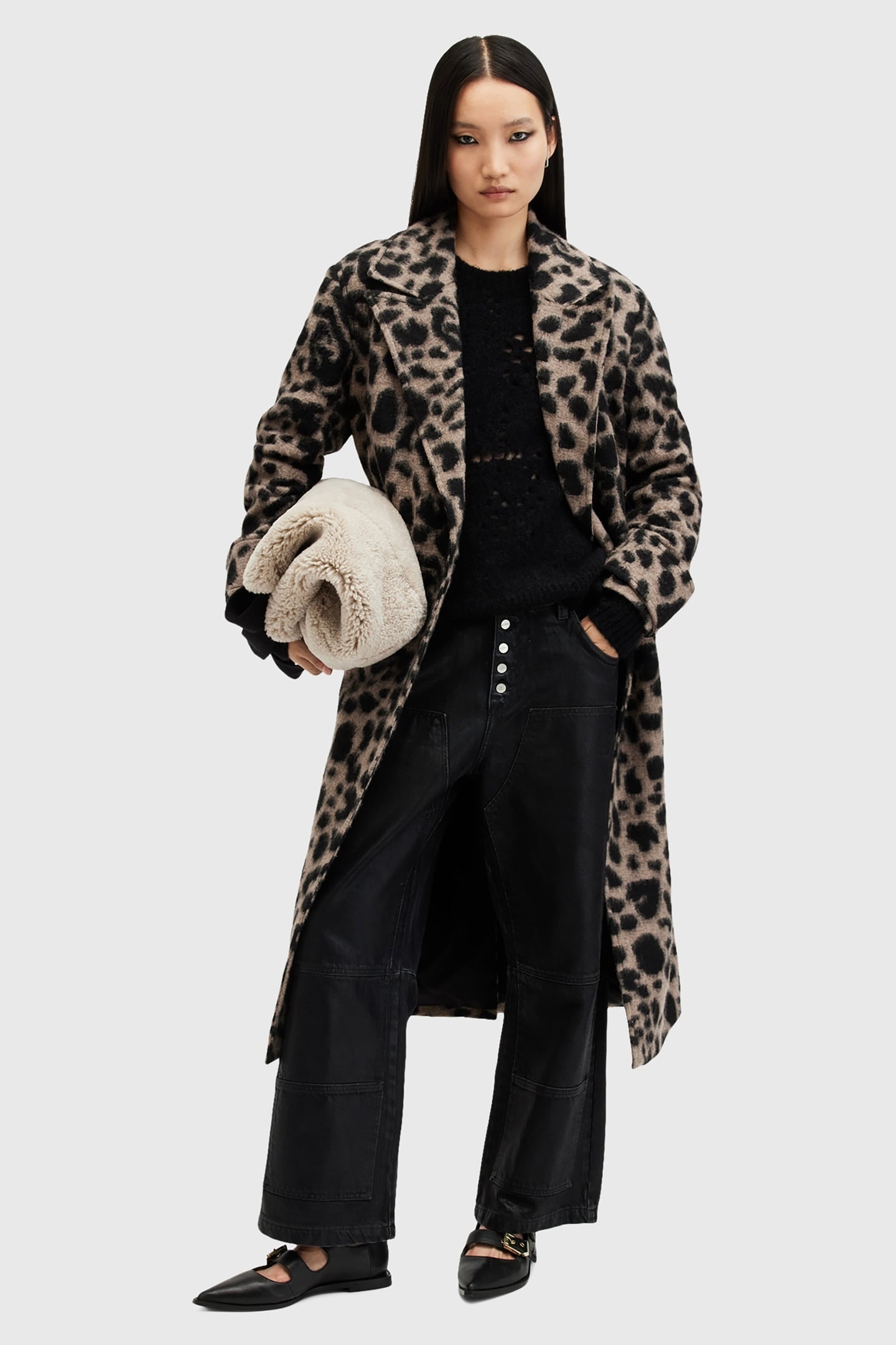 MABEL LEPPO COAT LEOPARD BROWN 5