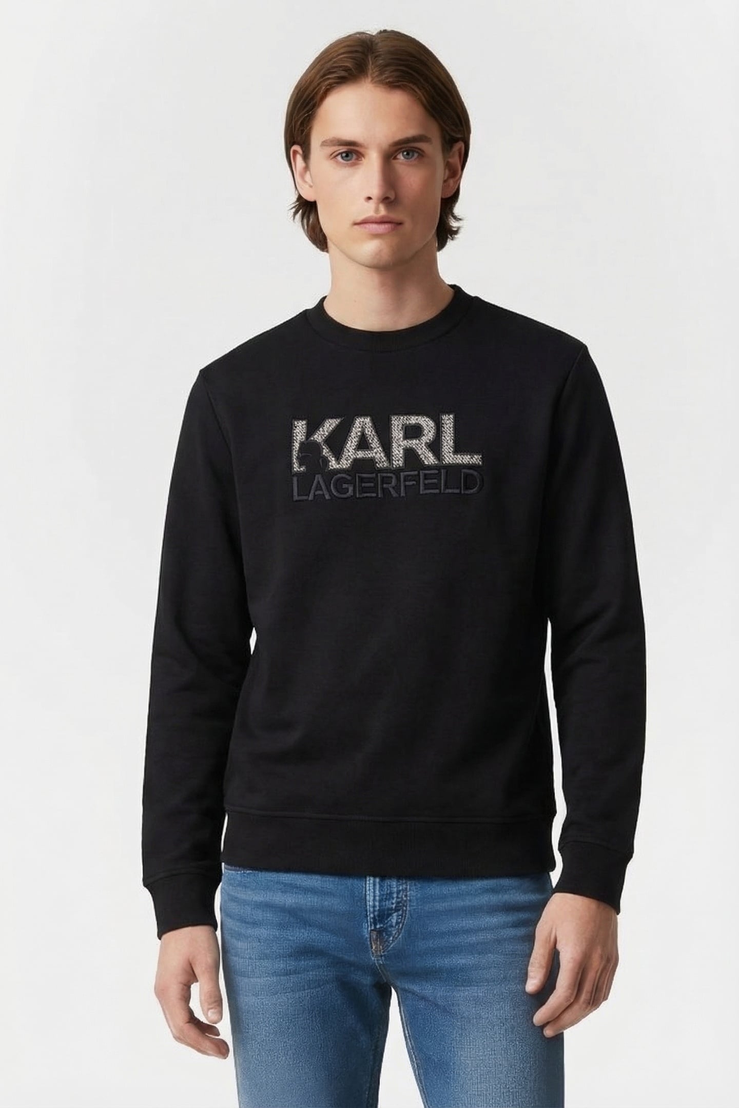 BLACK SWEAT CREWNECK 1