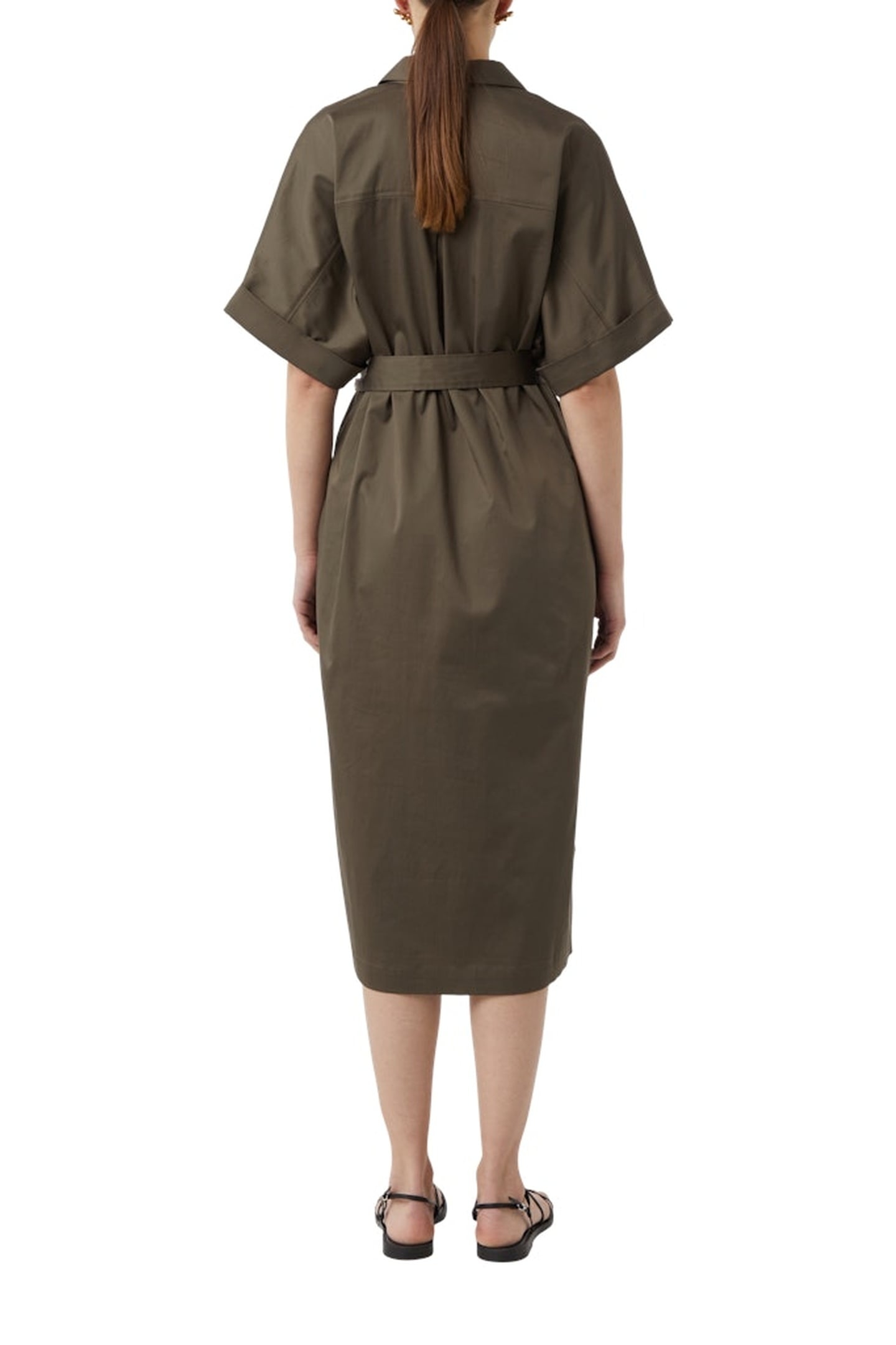 COMMA DRESSES BROWN 3