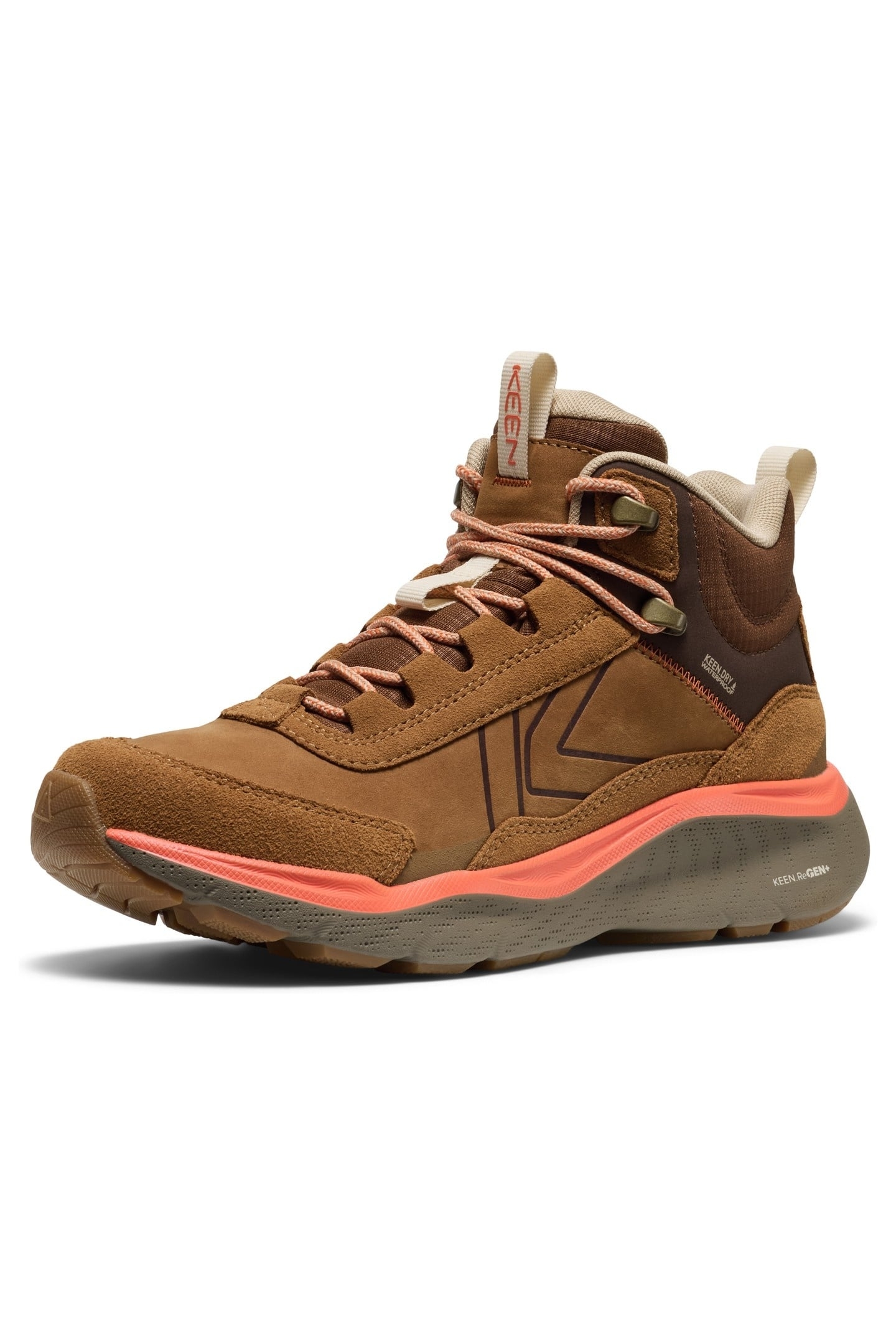 LEIKI LEATHER MID WP CHIPMUNK/BISON 1