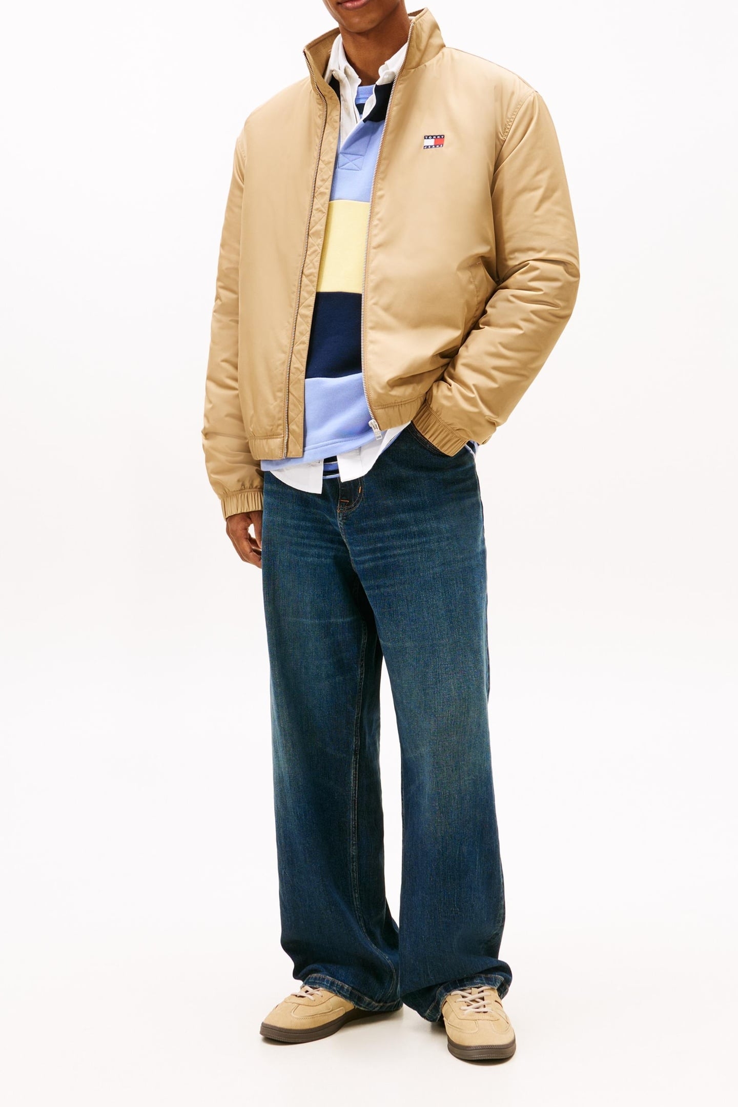 ESSENTIAL PADDED JACKET DARK DUNE 2