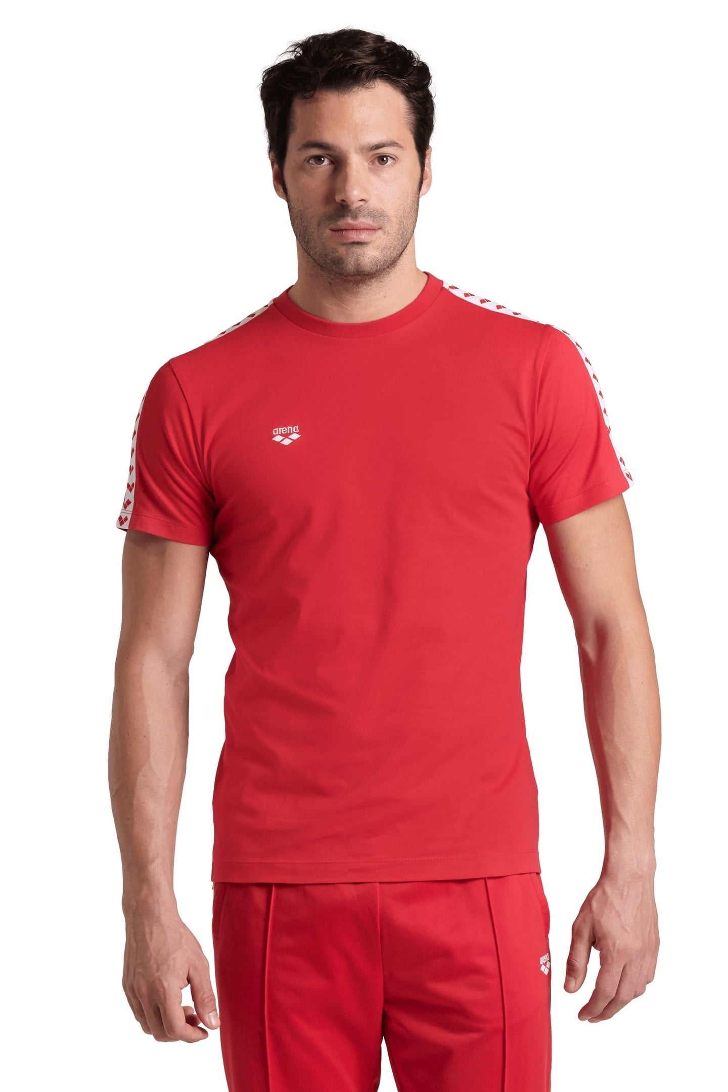 M T-SHIRT TEAM RED-WHITE-RED 2