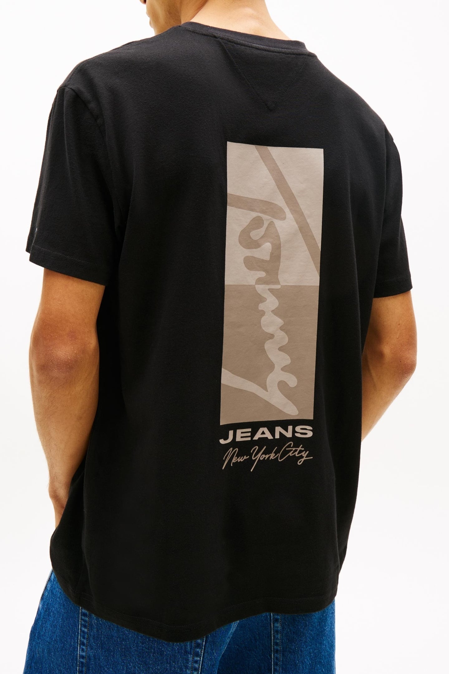 REGULAR BLOCK SIGN T-SHIRT BLACK 4