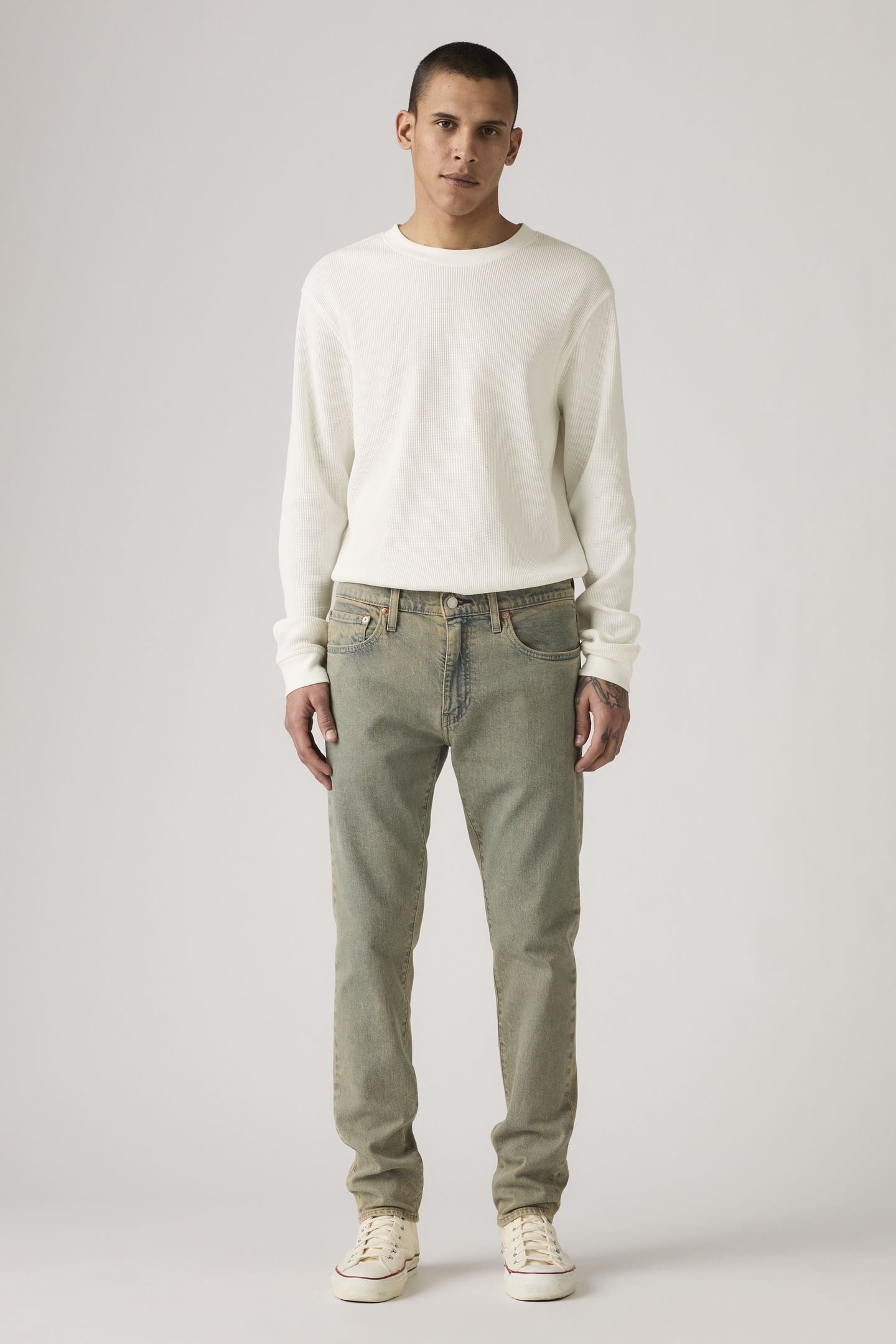 512™ SLIM TAPER JEANS GREY 1