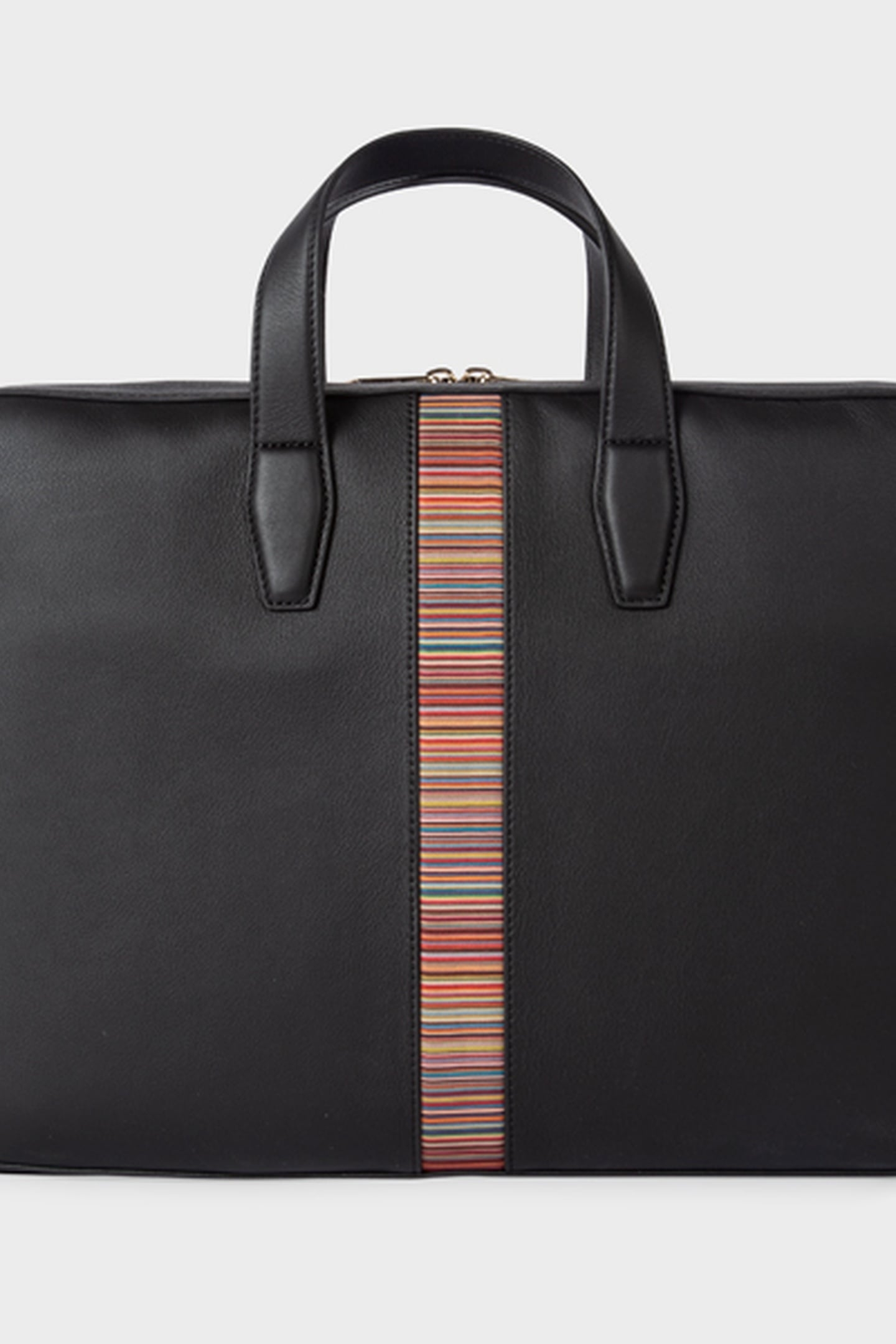 BAG FOLIO STRIPED BLACK 5