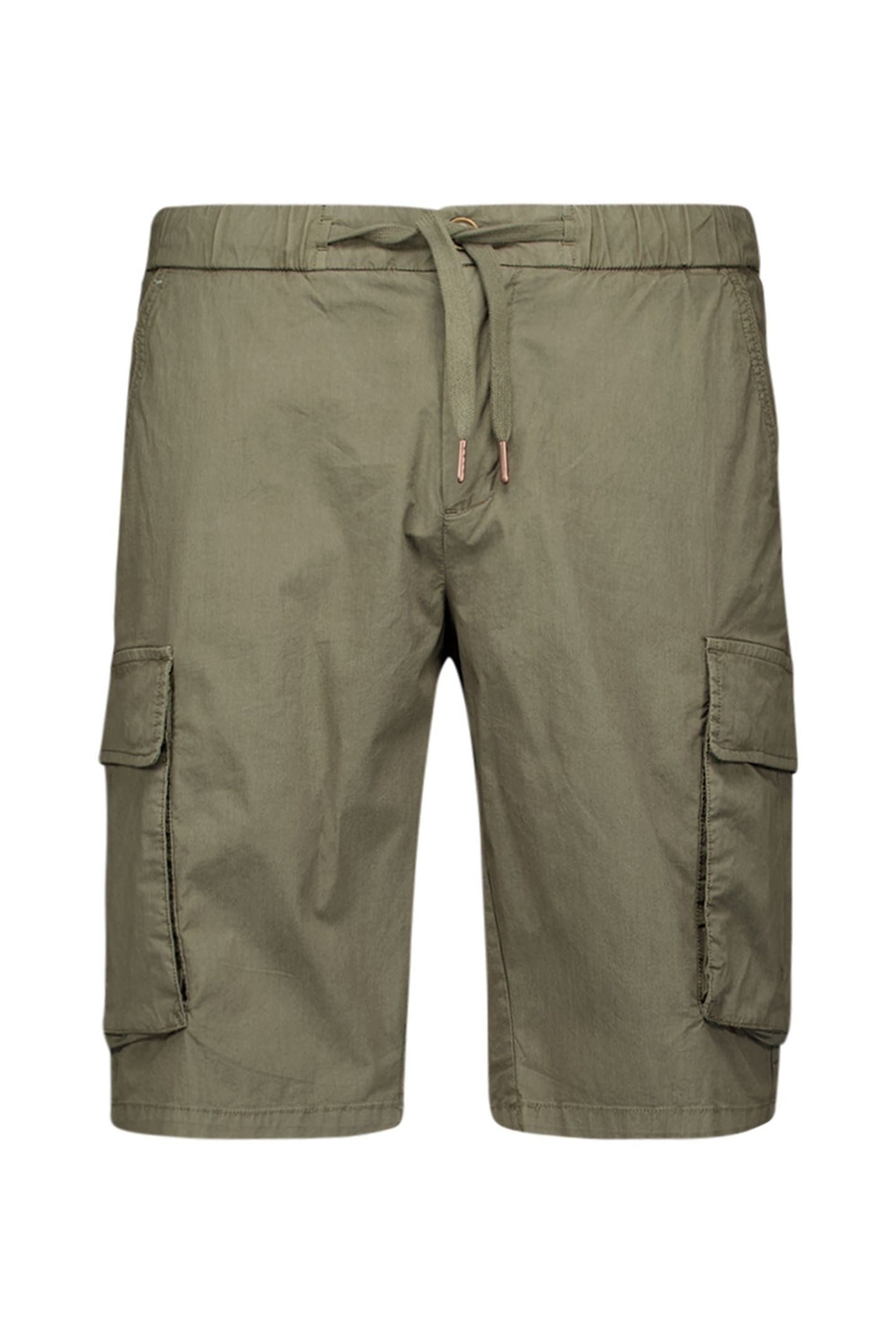 SHORT STRETCH CARGO GARMENT DYED DARK MOSS 6