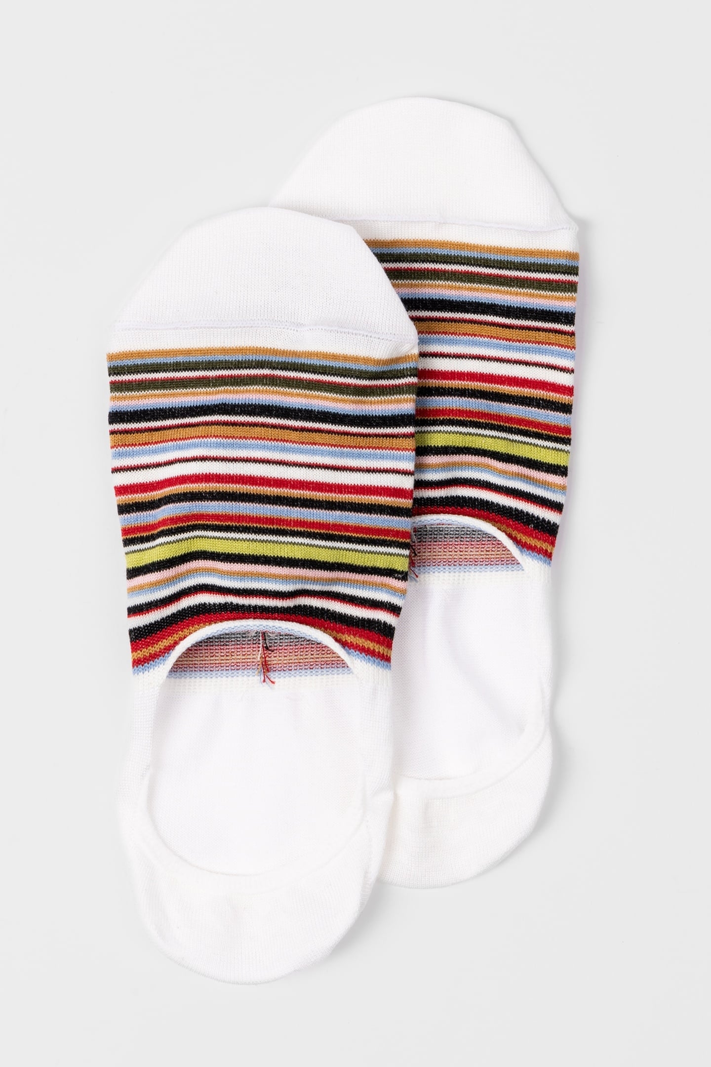 SOCK NO SHOW SIGNATURE OFF WHITE 4