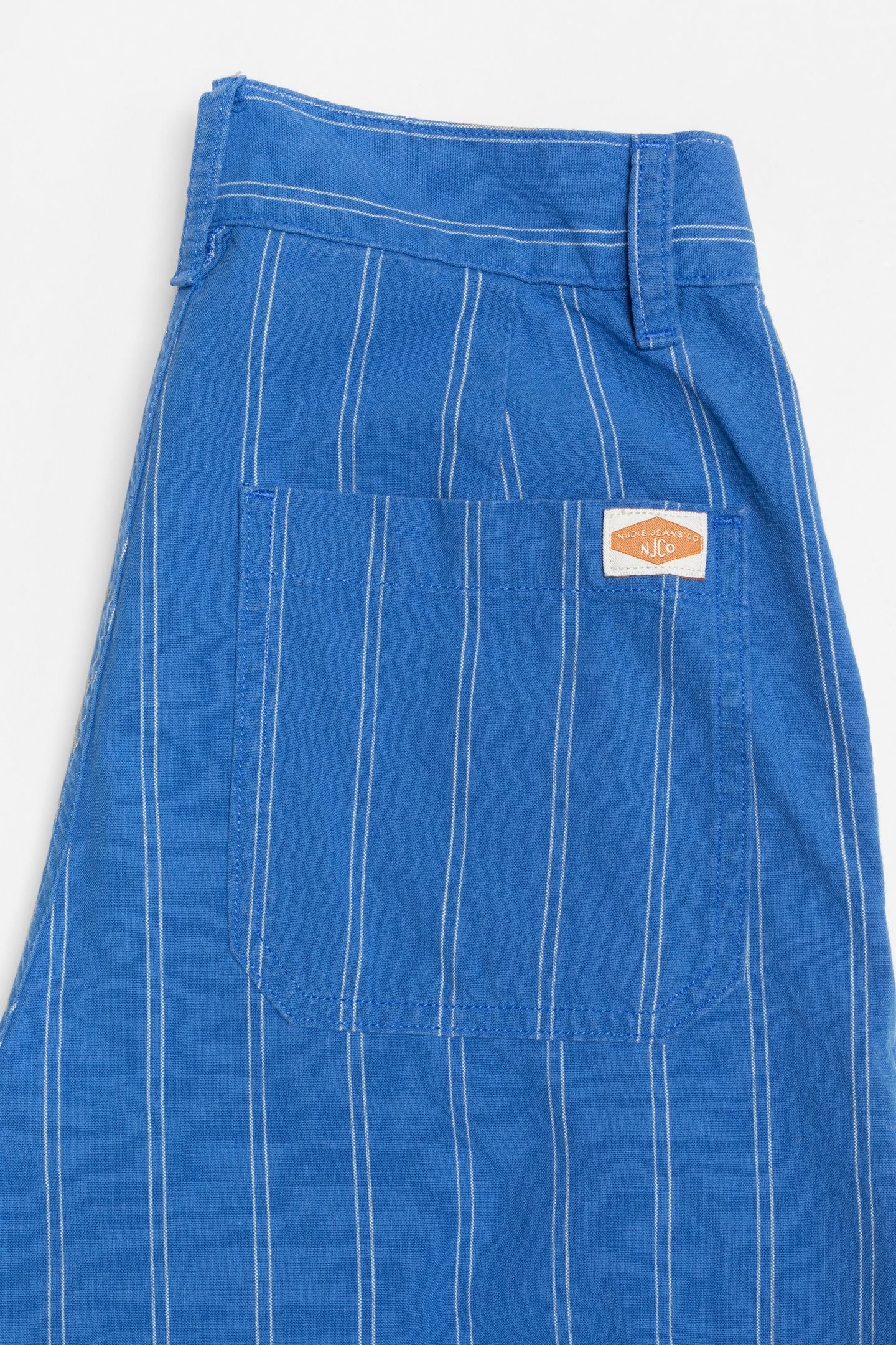 GULLAN STRIPED WORKWEAR PANTS BLUE 6