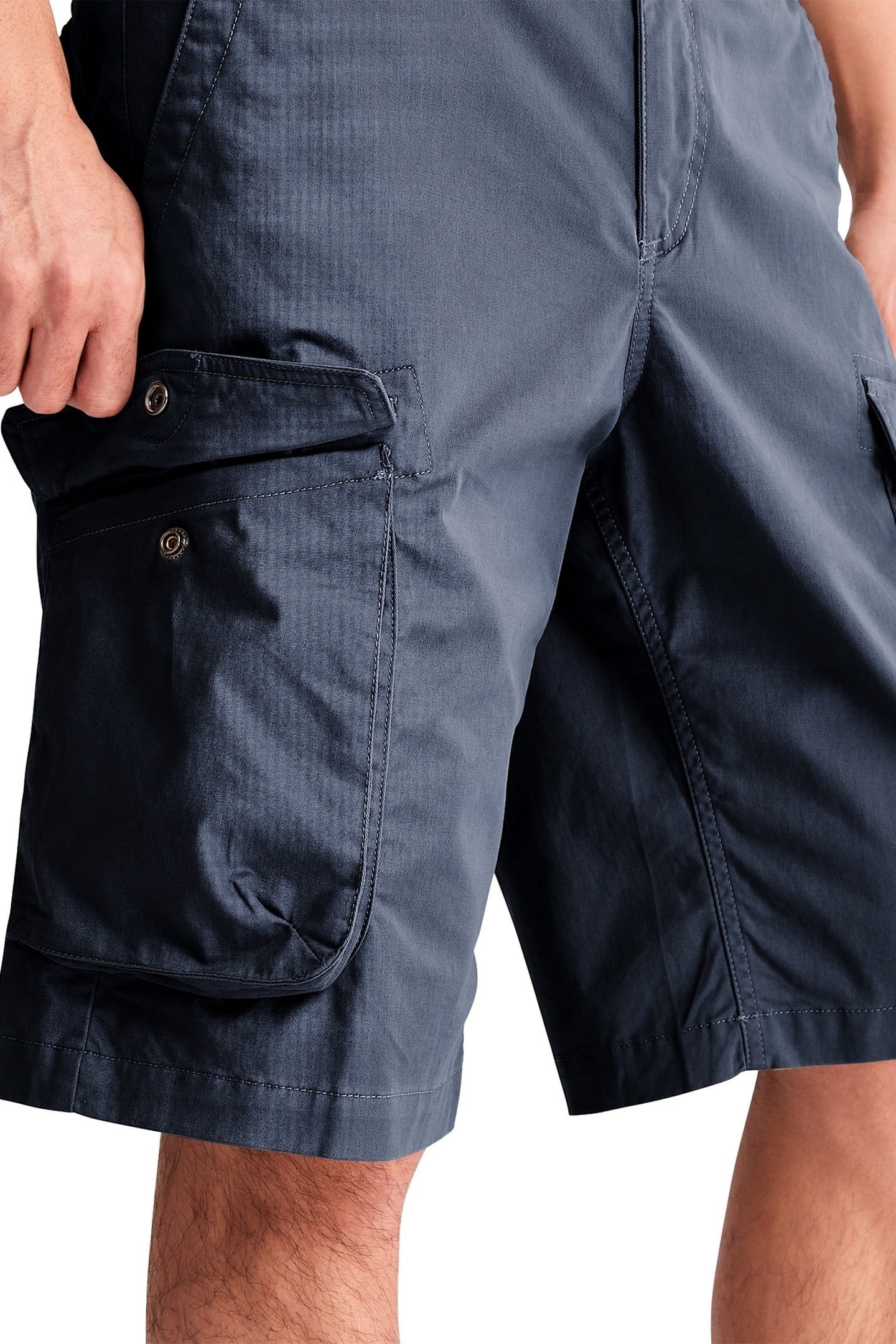 TWILL CARGO SHORTS DARK SAPPHIRE 5