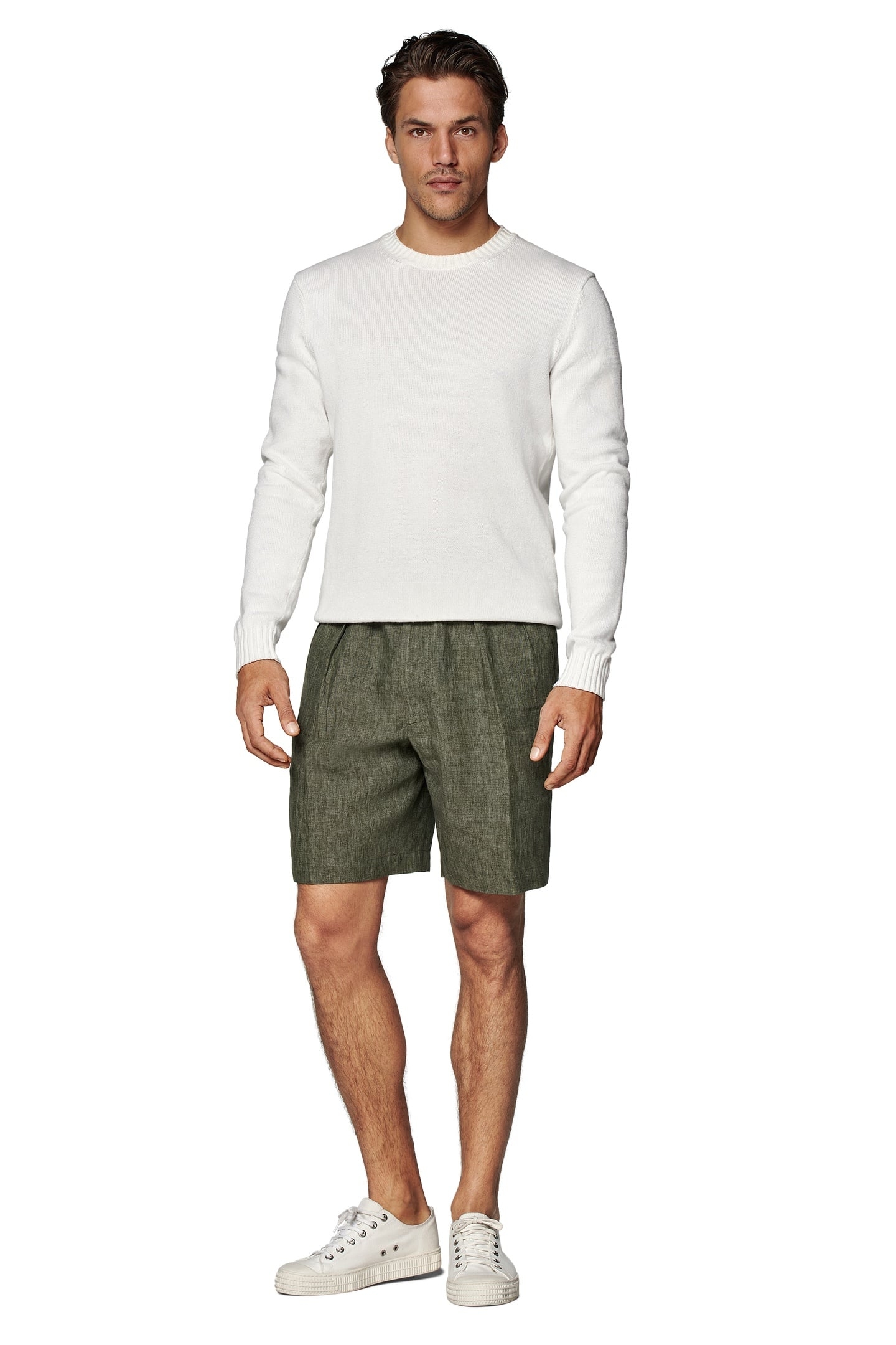 MIRA SHORT-DARK-GREEN DARK GREEN 2