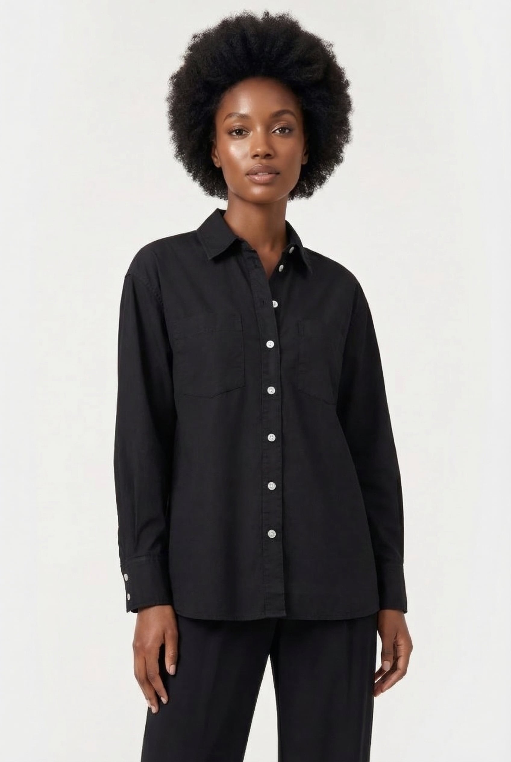 TUMBA BLOUSE DEEP BLACK 1