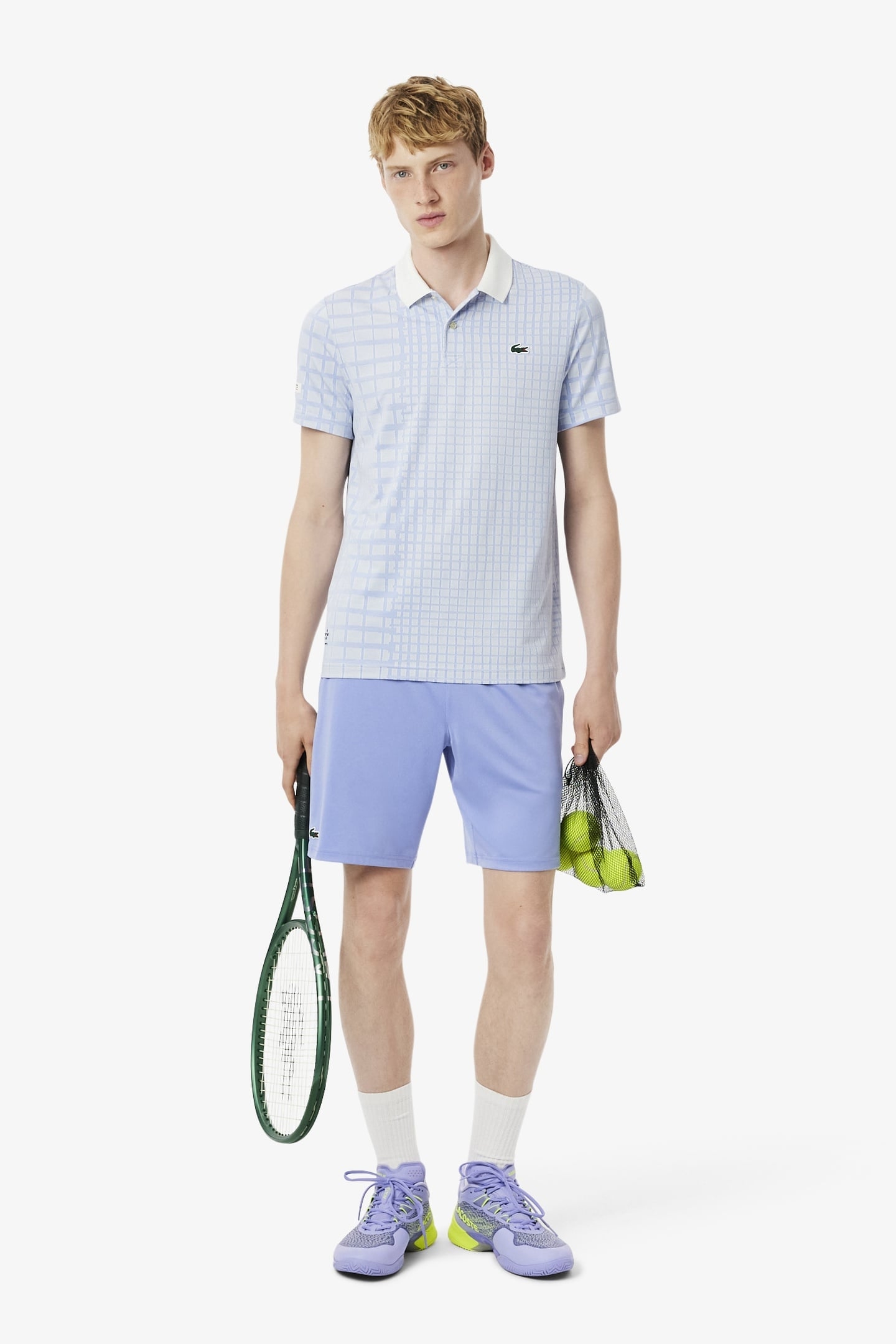 SHORT SLEEVE POLO LAPLAND/DELPHINIUM 2