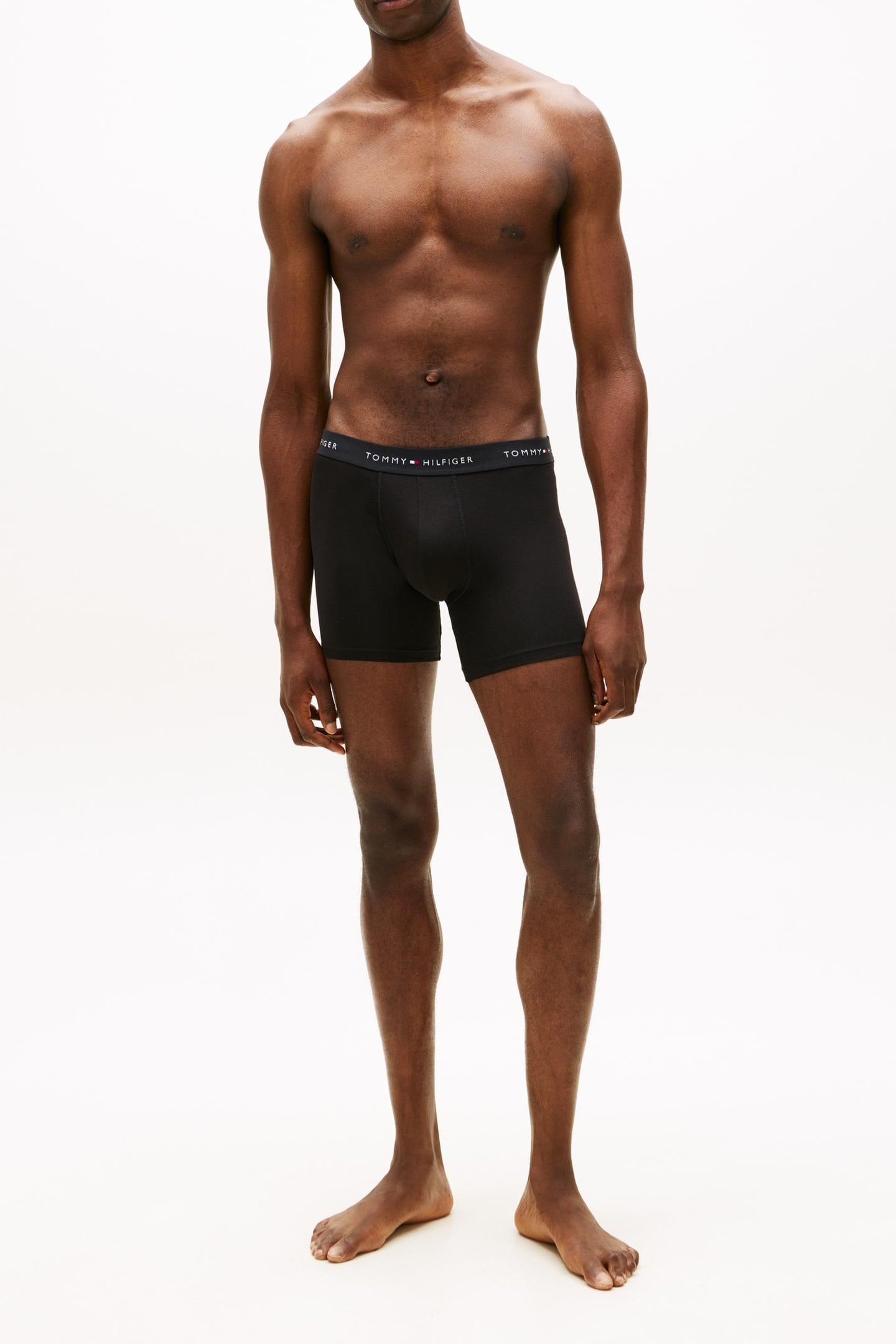 5-PACK WAISTBAND BOXER BRIEFS BLACK 2