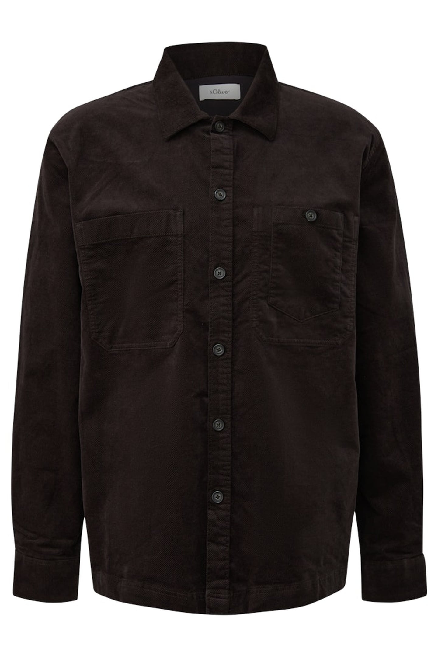 S.OLIVER SHIRTS DARK BROWN 4