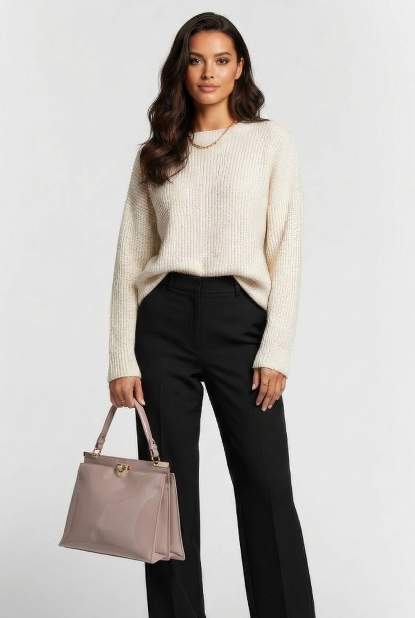 SHINY LEATHER SATCHEL BAG 2