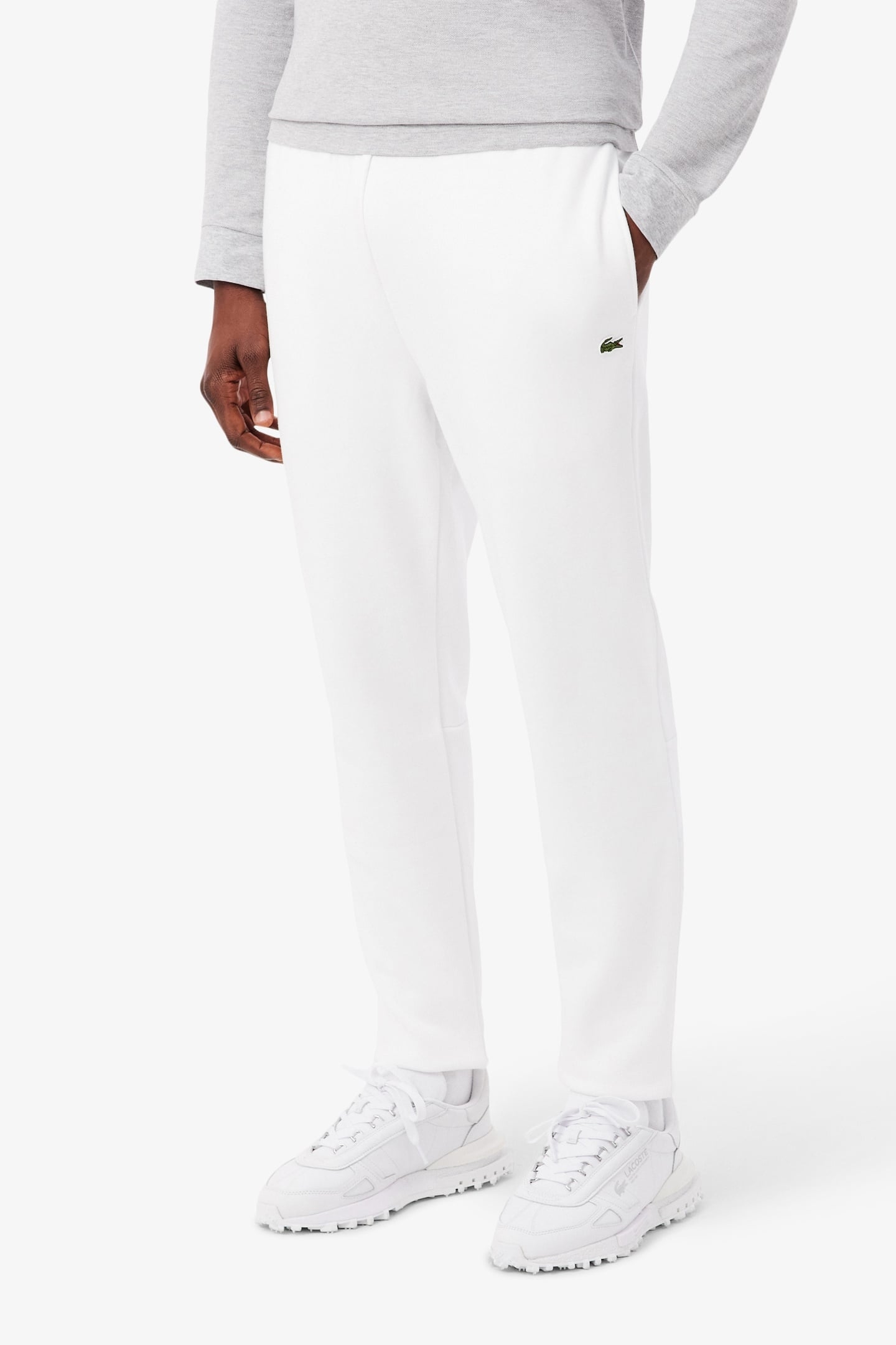 TRACKSUIT TROUSERS WHITE 1