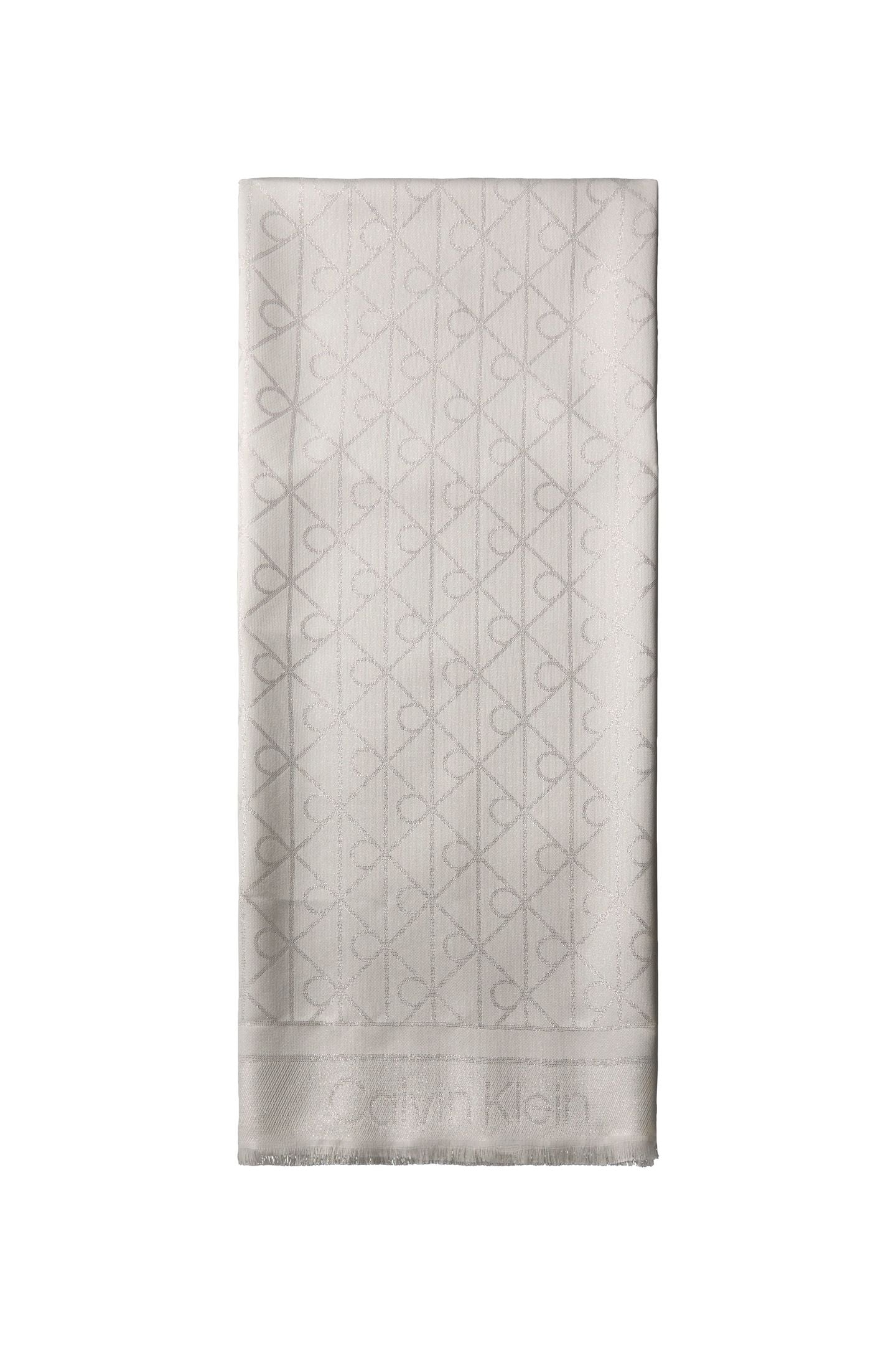 EMBLEM SHINE SIGNATURE SCARF CHATEAU GRAY 2