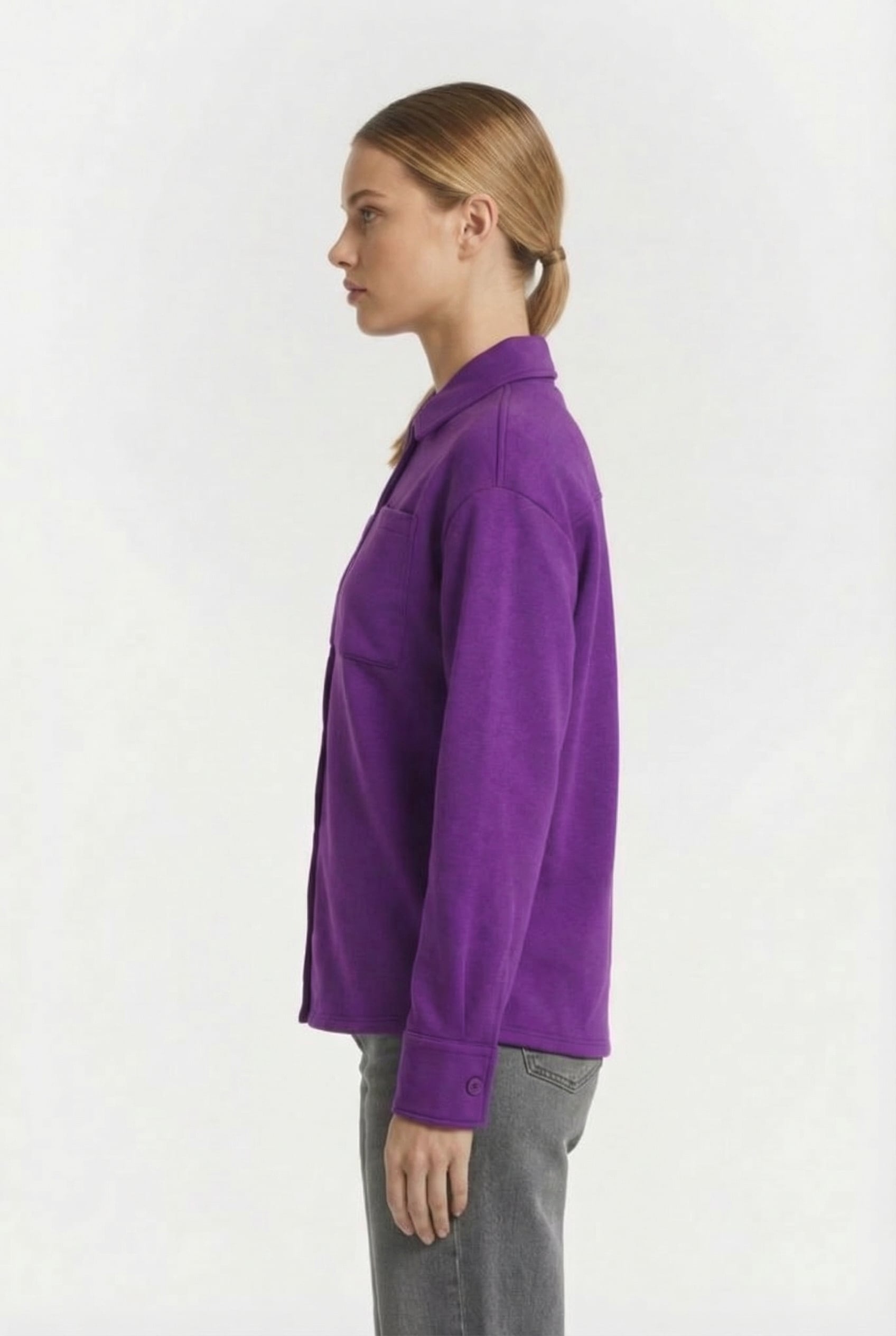 DEMI BLOUSE BRIGHT PURPLE 3