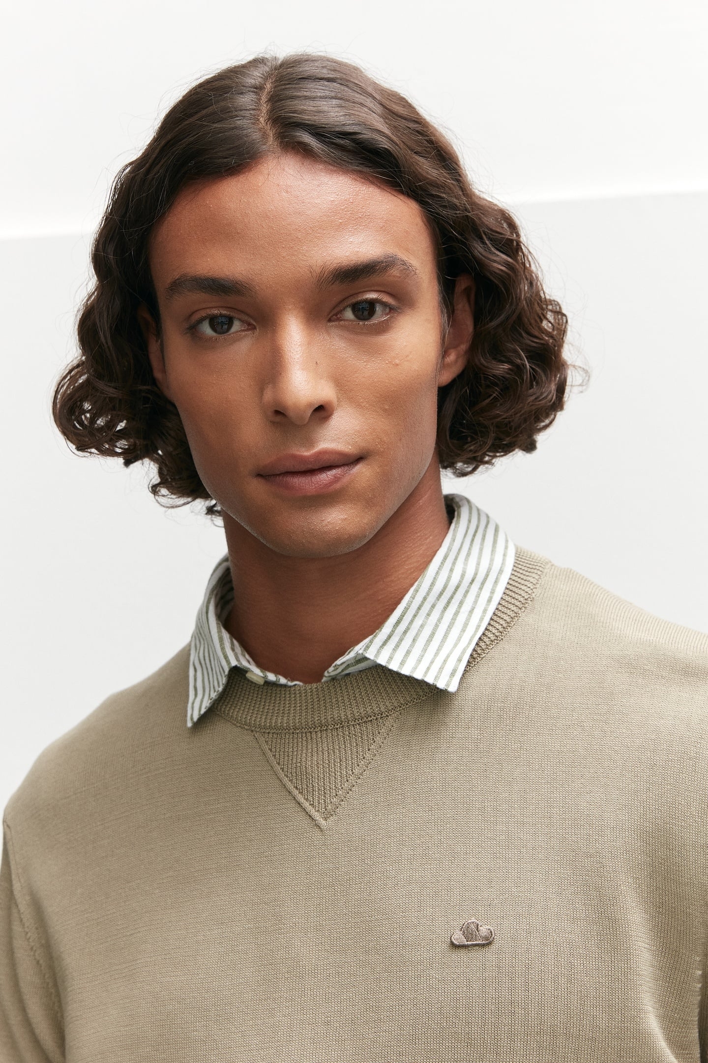 KOREAN KNITWEAR DARK BEIGE 4