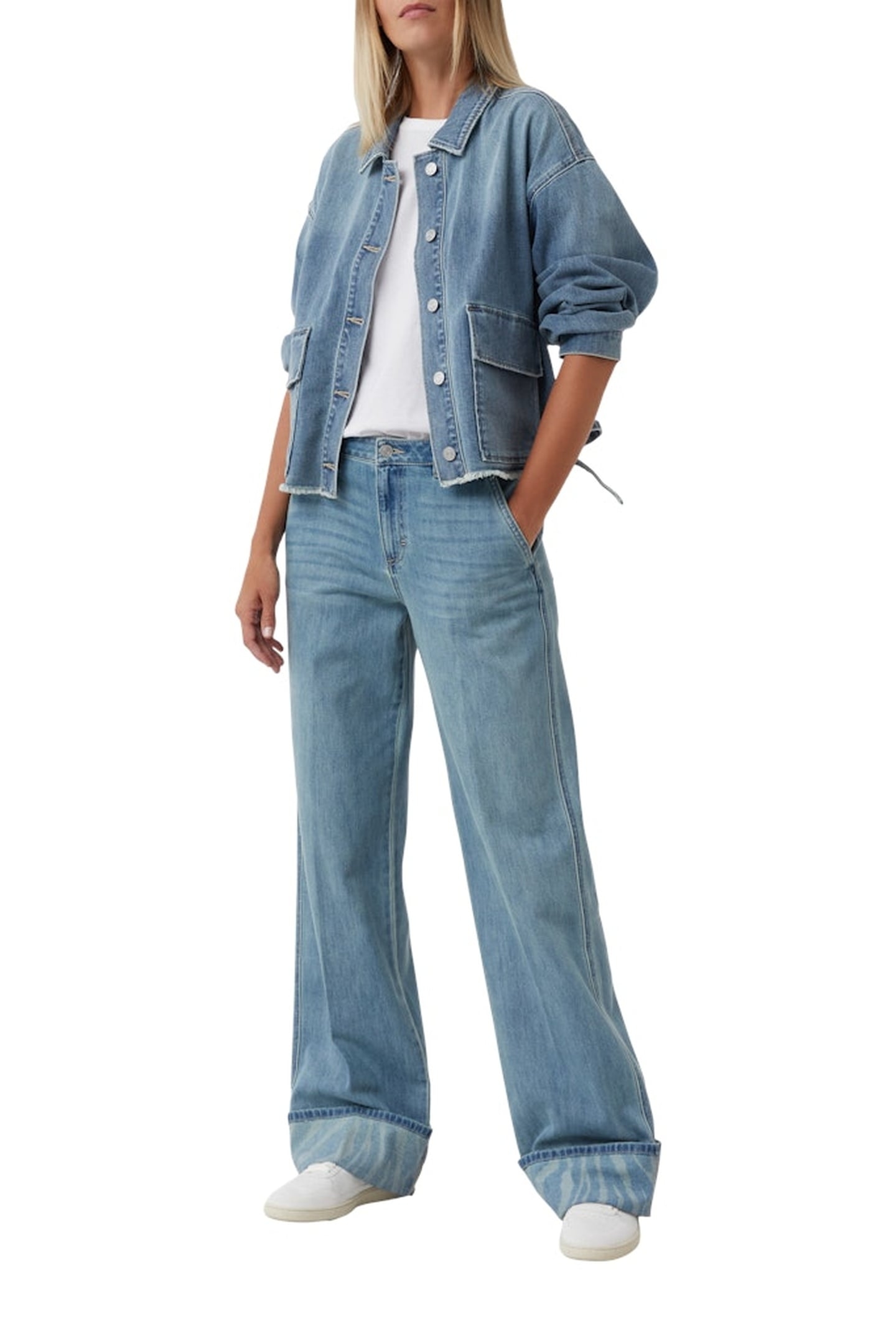 COMMA JACKETS INDOOR BLUE DENIM 2