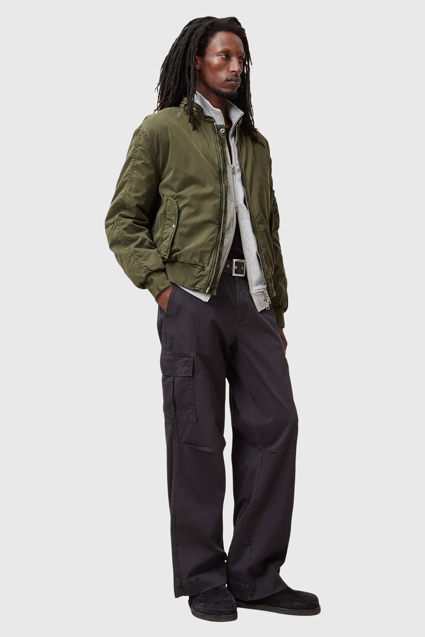 BANNER BOMBER PASTORAL GREEN 5