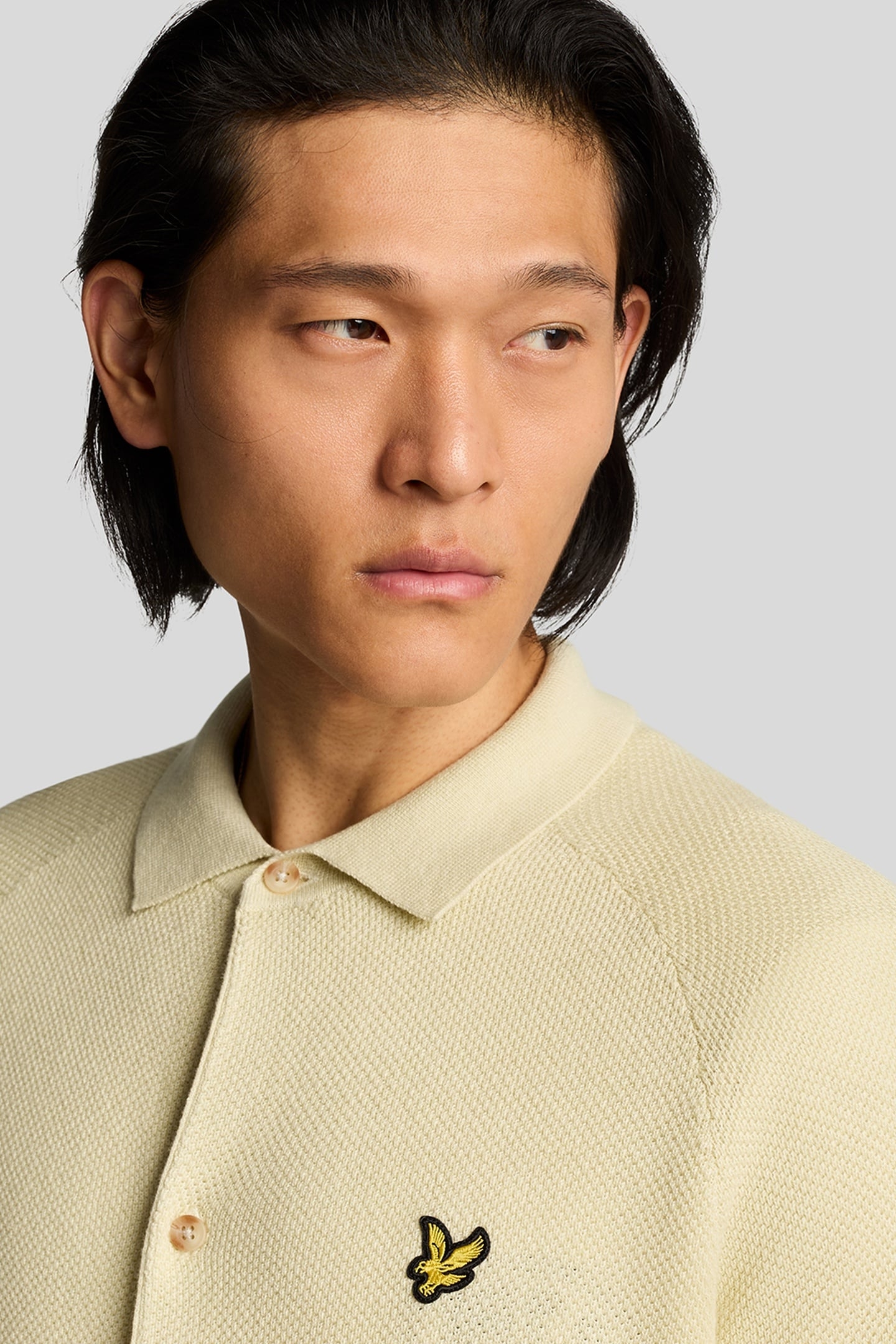 LINEN BLEND KNITTED SHIRT LUNA 5